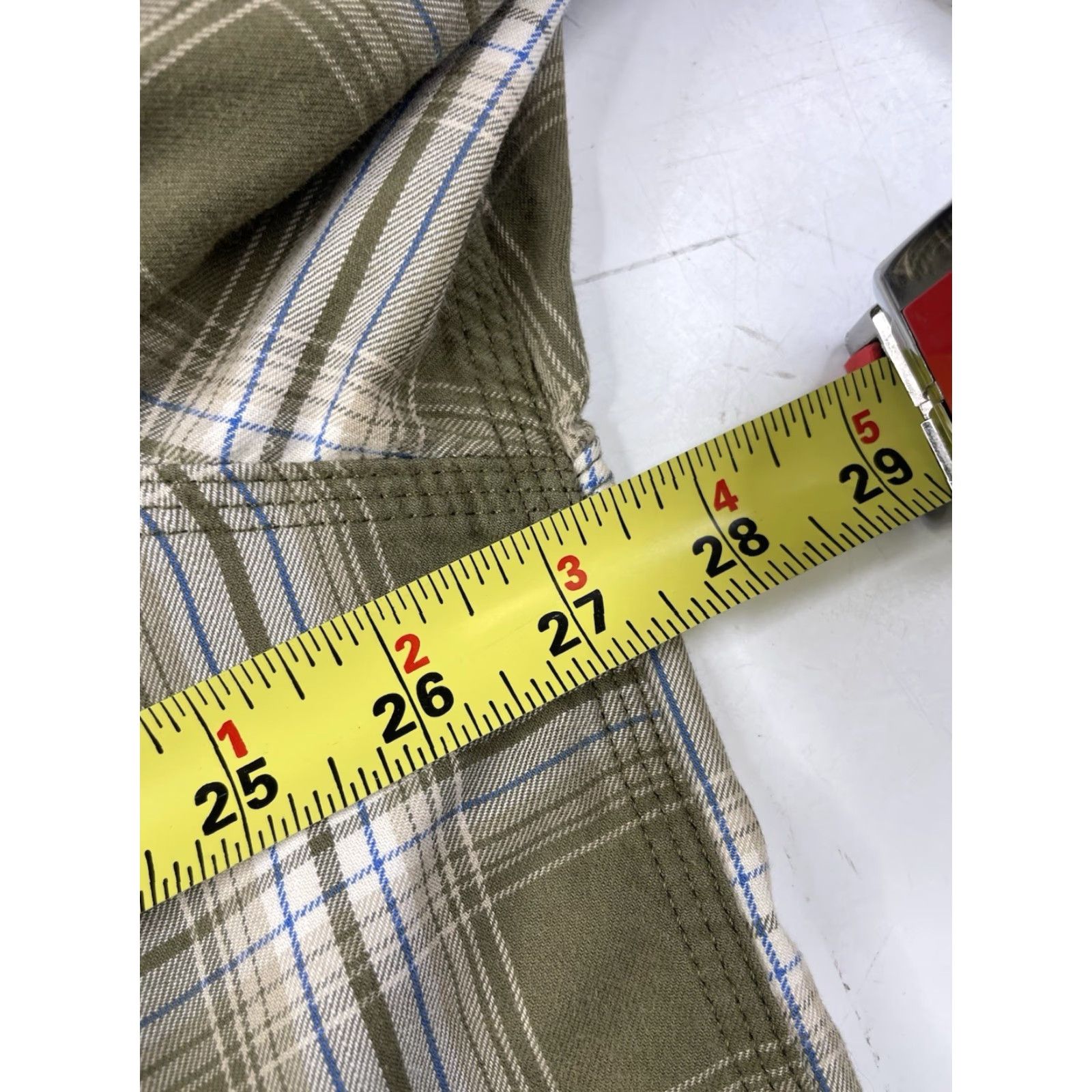 Carhartt Carhartt Force Plaid Shirt Mens 2XL Long Sleeve Button-Up Relaxed Fit Green Size US XXL / EU 58 / 5 - 7 Thumbnail