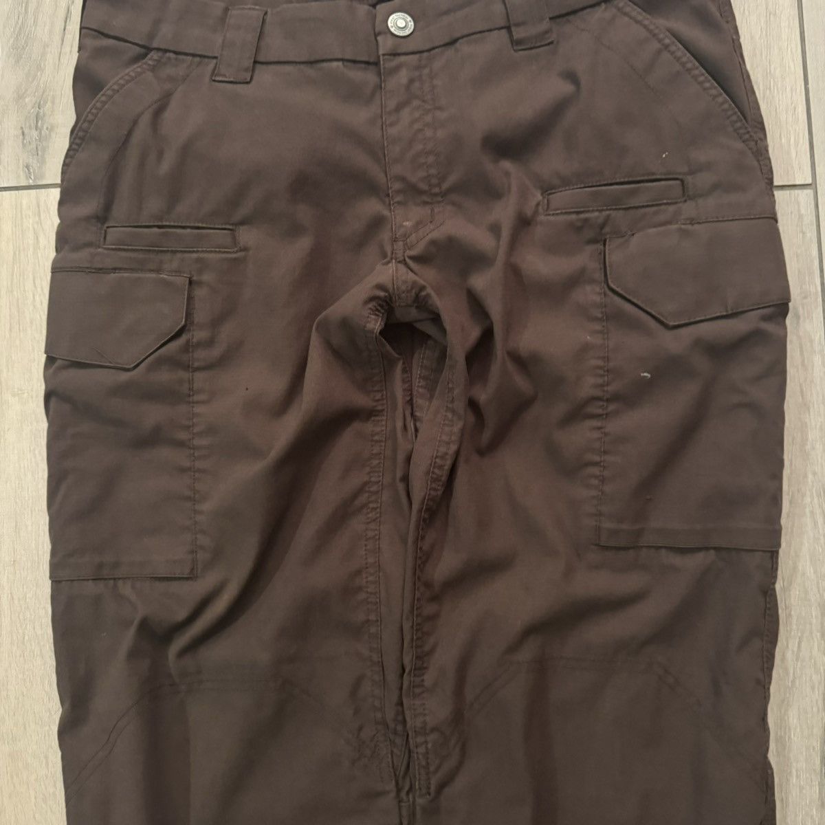 Carhartt × First MFG Co. × JNCO Vintage Y2K Earth Tone Brown Baggy Double Knee Cargo Pants Size US 36 / EU 52 - 7 Thumbnail