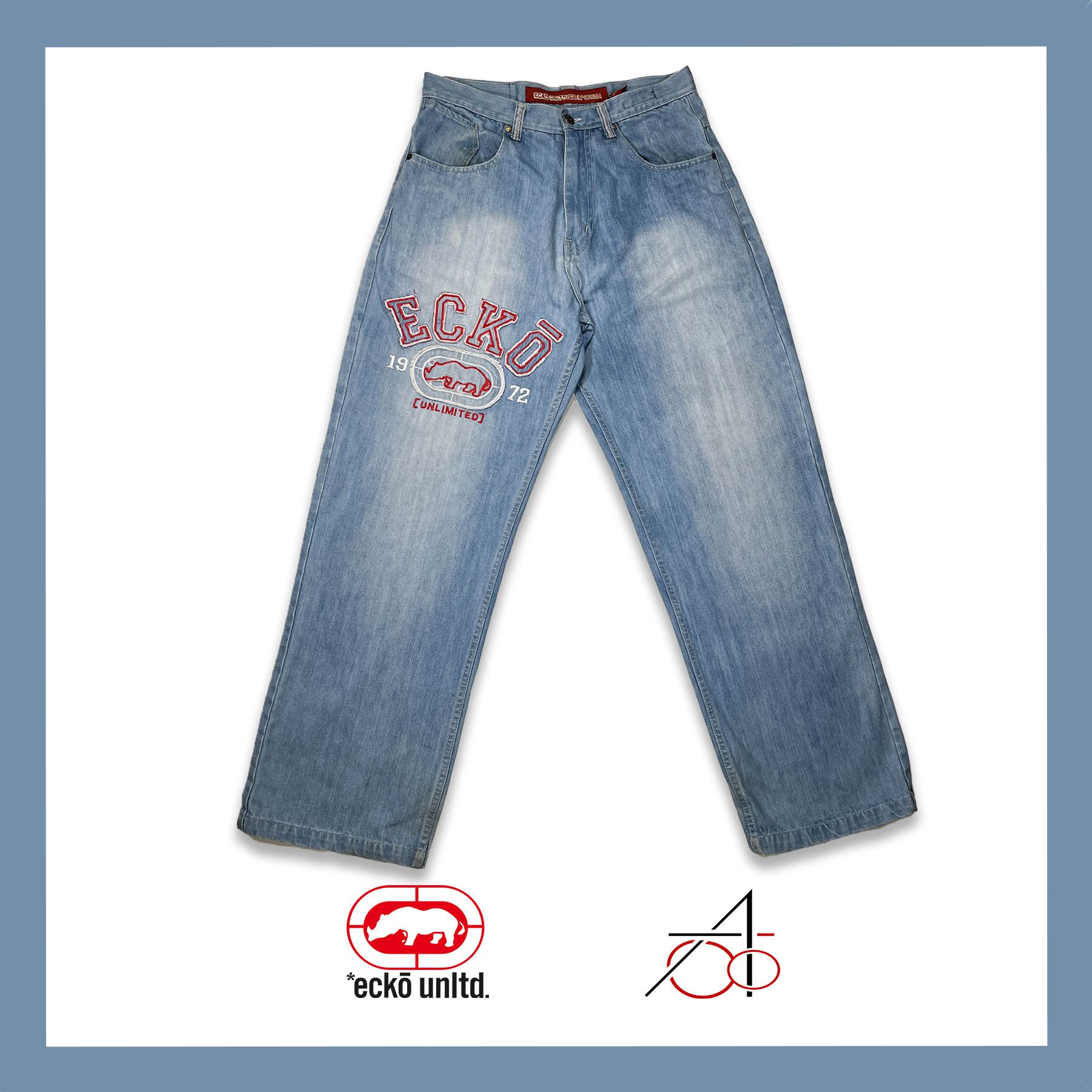 Ecko Unlimited vintage baggy jeans W32/M size