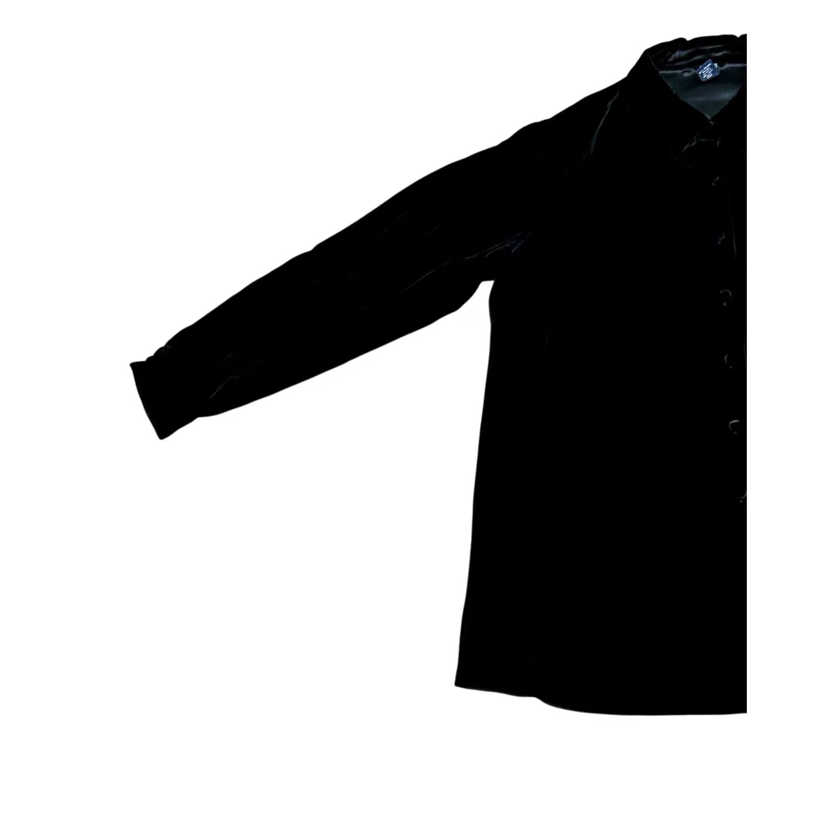 Lands' End VINTAGE Lands' End Blouse & Skirt 2 Piece Set Women Large 14-16 Black Long Sleeve Clothes Pants Suit? Size L / US 10 / IT 46 - 4 Thumbnail
