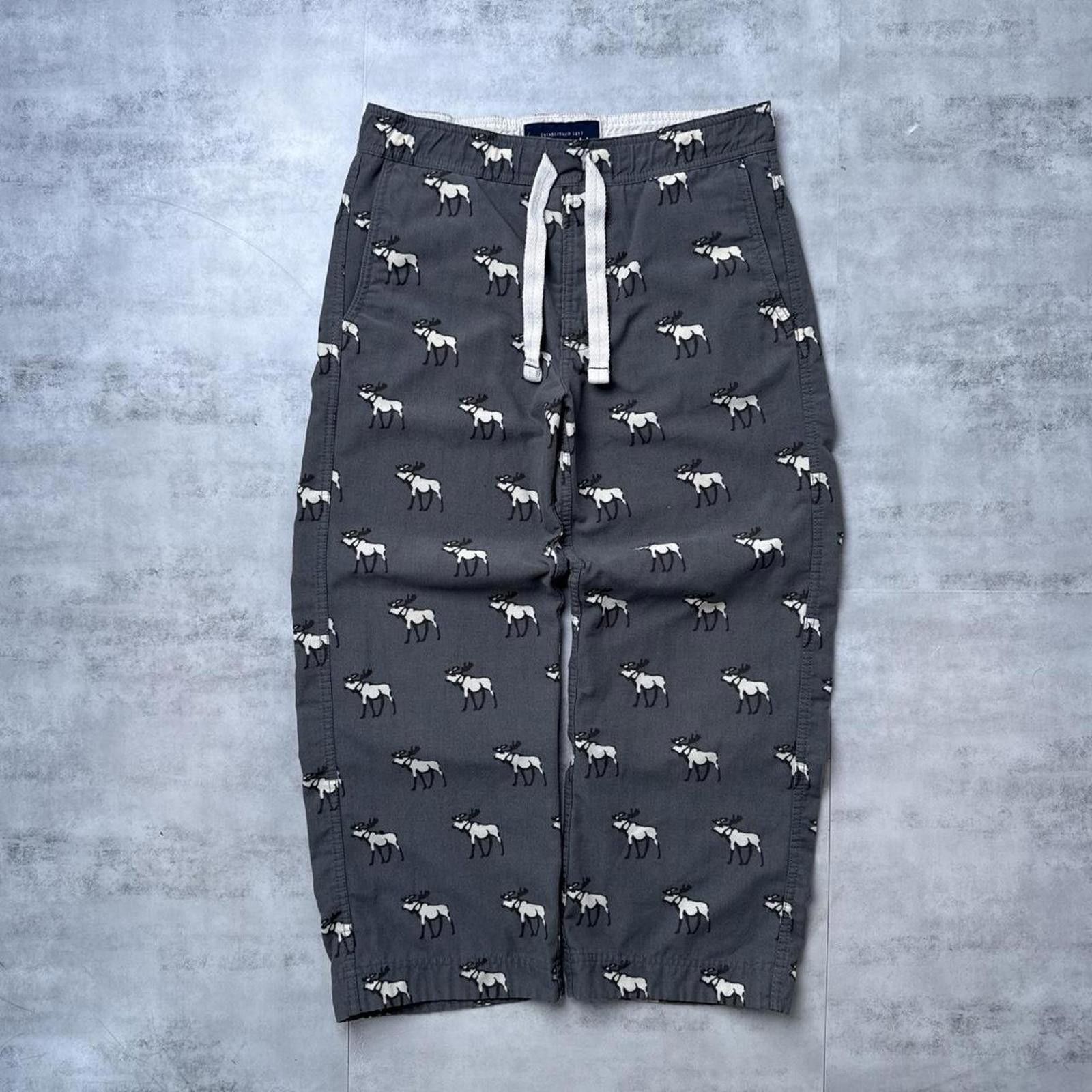 Abercrombie & Fitch Y2K Abercrombie & Fitch grey sweatpants 00s Size 32" / US 10 / IT 46 - 4 Thumbnail