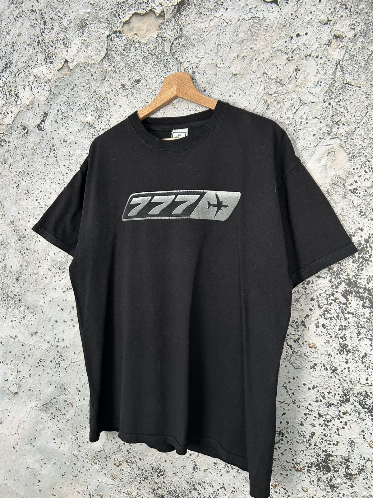 Vintage Vintage Boeing 777 Graphic Tee Archive 90s Rare Hype Skate Size US L / EU 52-54 / 3 - 2 Thumbnail