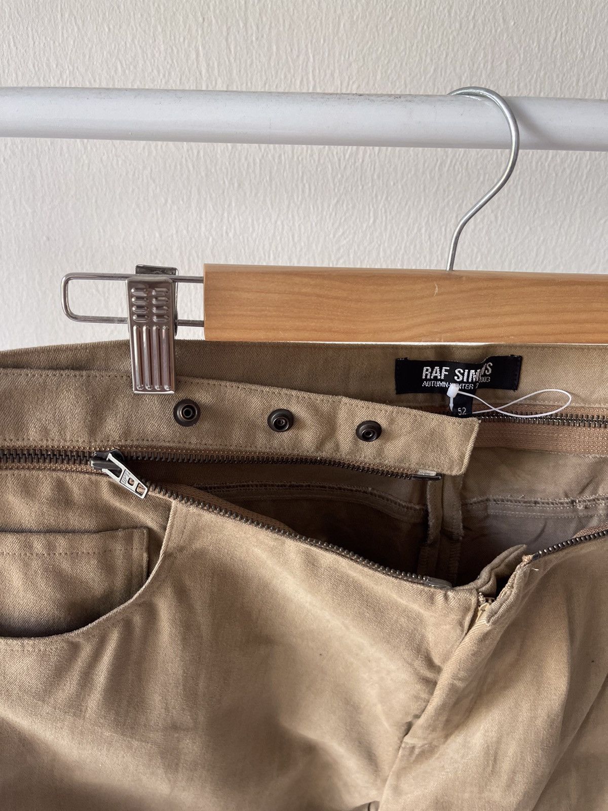 Raf Simons Rare Deadstock A/W 2002-2003 Raf Simons Zipwaist Pants Size US 34 / EU 50 - 10 Thumbnail