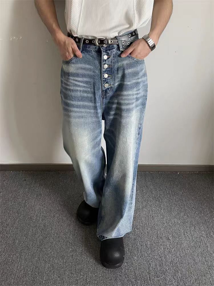 Japanese Brand × Jean High Street Vintage Loose Wide Leg Jeans Size US 32 / EU 48 - 5 Thumbnail