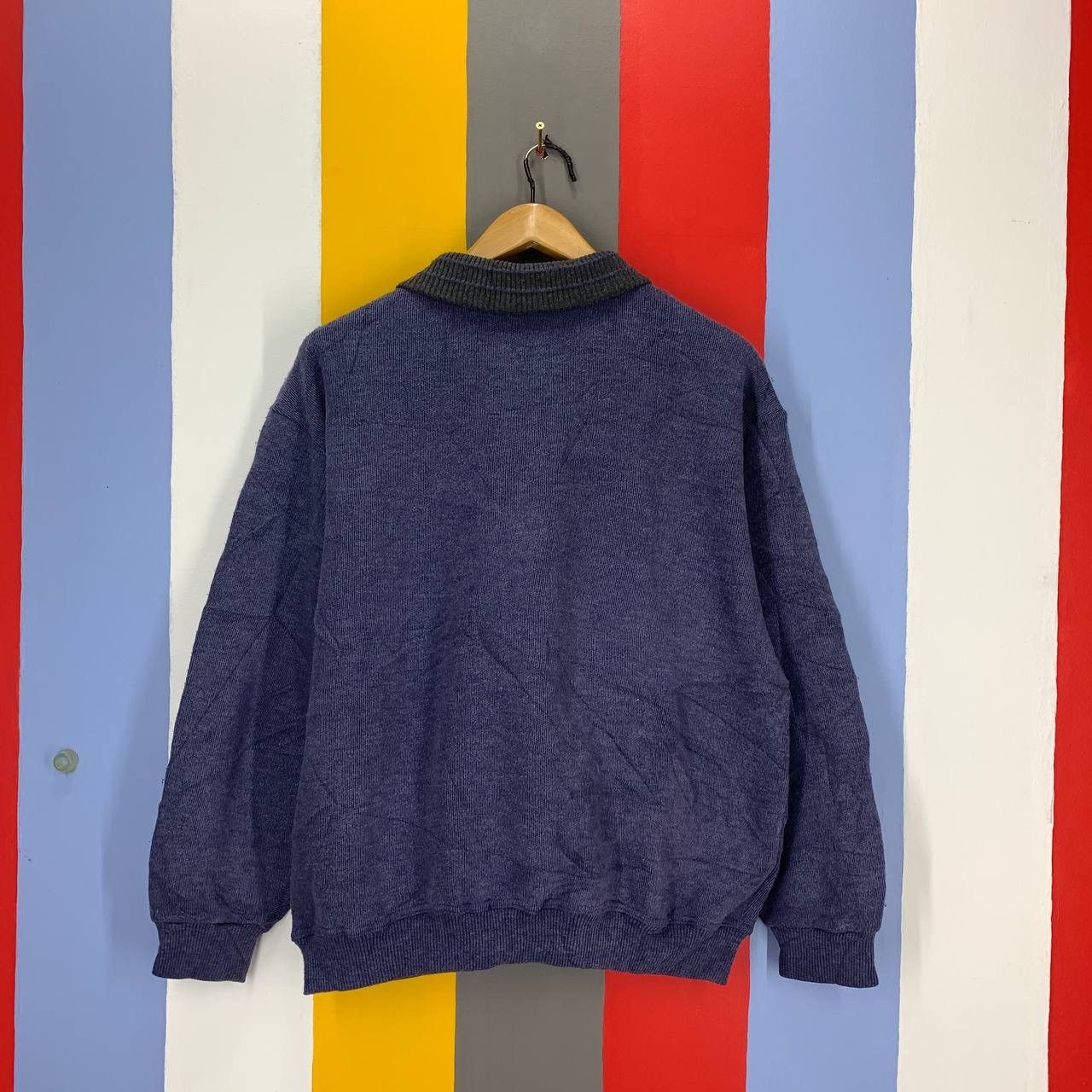 Other ROCKY RABBIT HOLLYWOOD USA Polo Sweatshirt #2114/17 Size US L / EU 52-54 / 3 - 8 Thumbnail