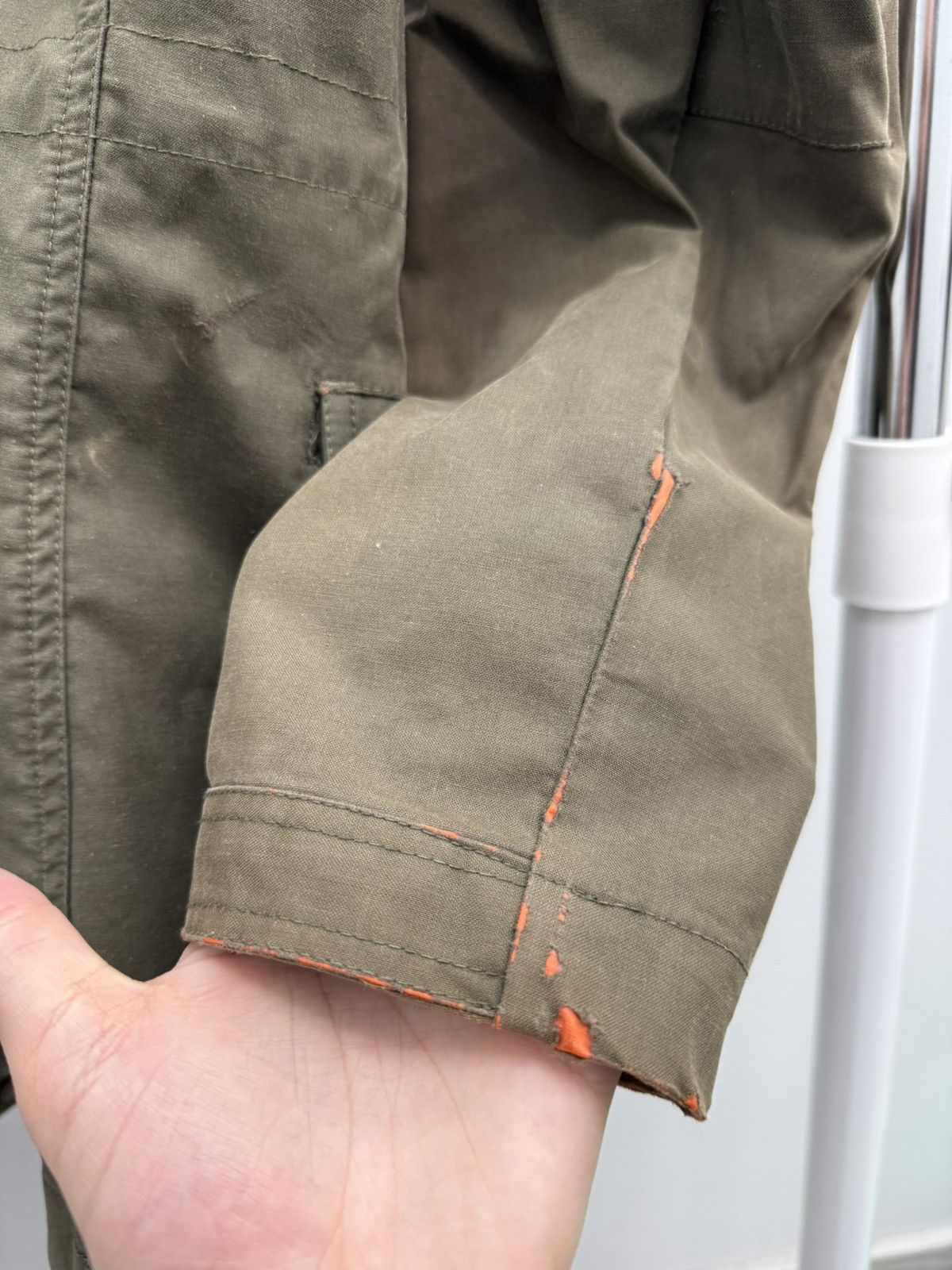 Maharishi Maharishi Sun Faded Distressed Multipocket Military Jacket Size US M / EU 48-50 / 2 - 9 Thumbnail