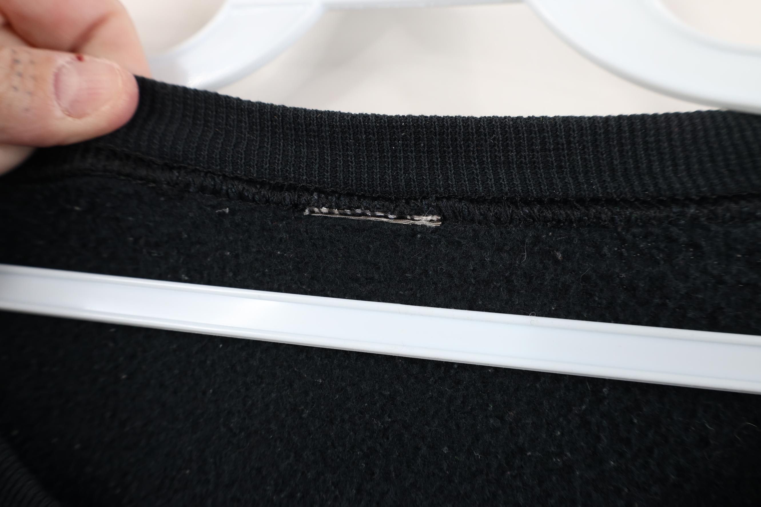 Russell Athletic Vintage 90s Russell Athletic Blank Crewneck Sweatshirt Black Size US XXL / EU 58 / 5 - 7 Thumbnail