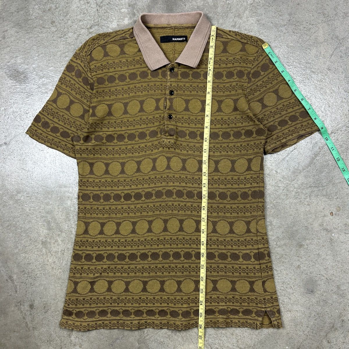 Katharine Hamnett London Hamnett - Abstract Polo Size US S / EU 44-46 / 1 - 11 Thumbnail