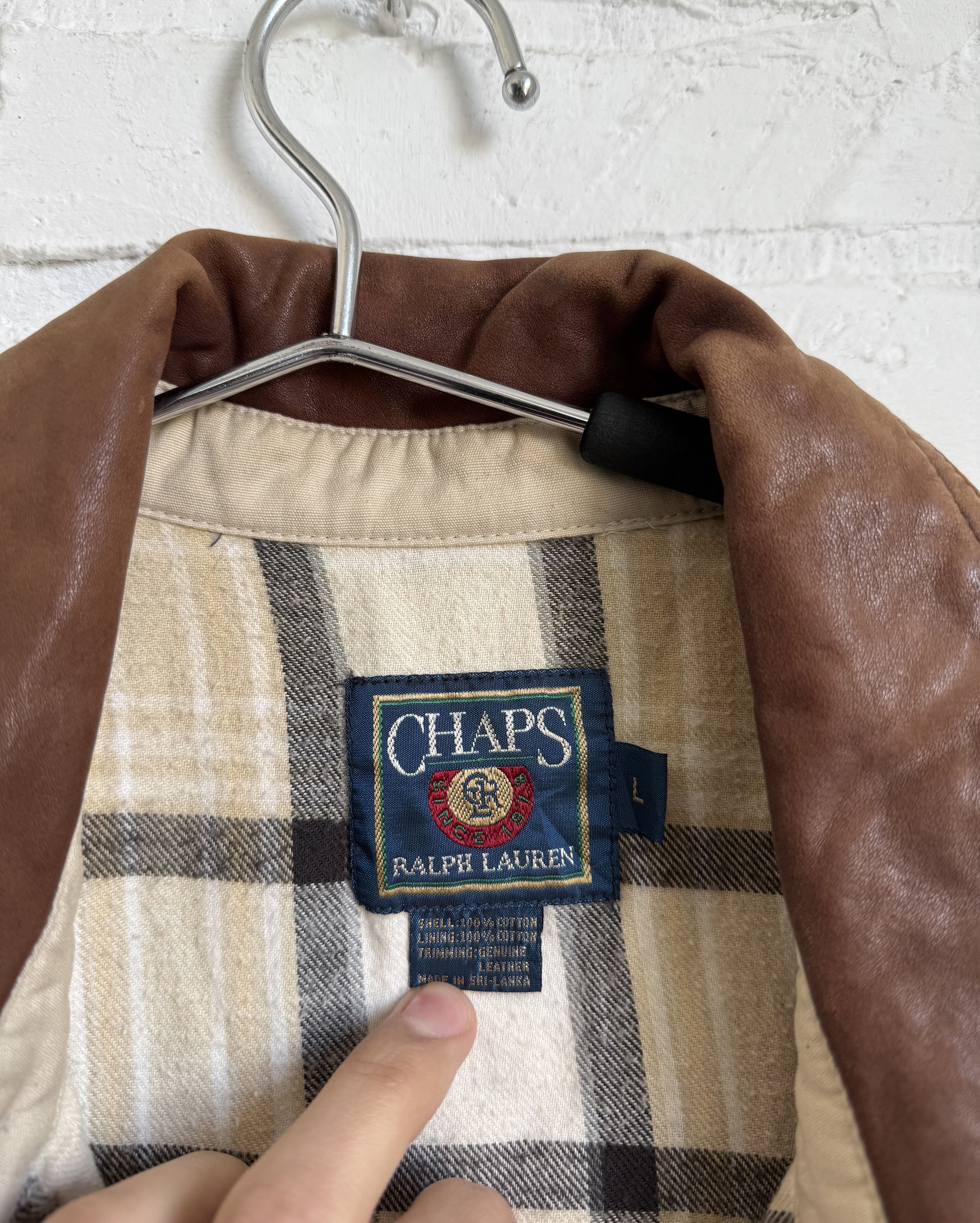 Chaps Ralph Lauren Vintage 90s Chaps Ralph Lauren Fishing club Jacket Size US L / EU 52-54 / 3 - 3 Thumbnail