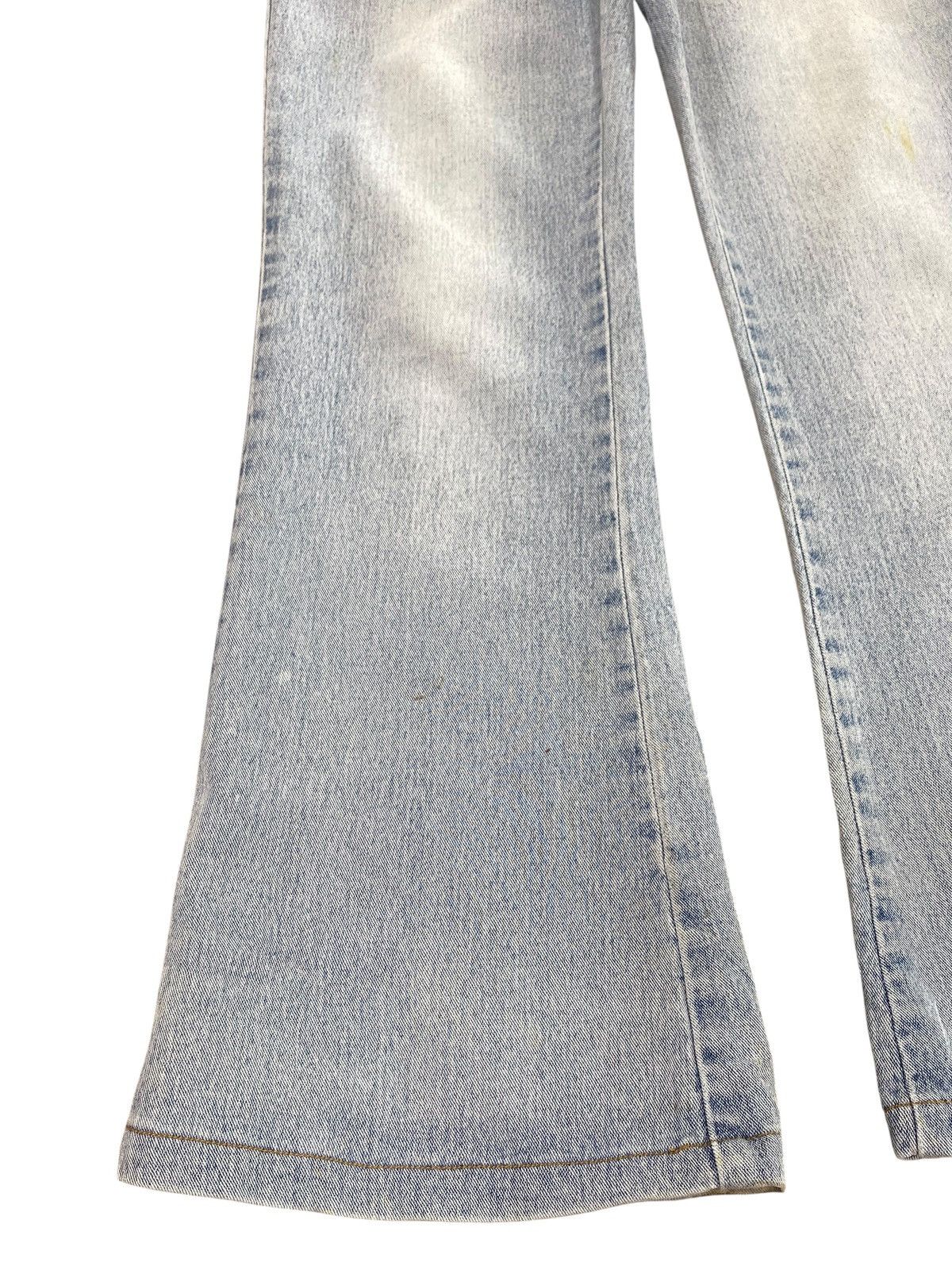 Japanese Brand Japanese Brand Acid Blue Wash Style Flare Jeans Size US 28 / EU 44 - 7 Thumbnail