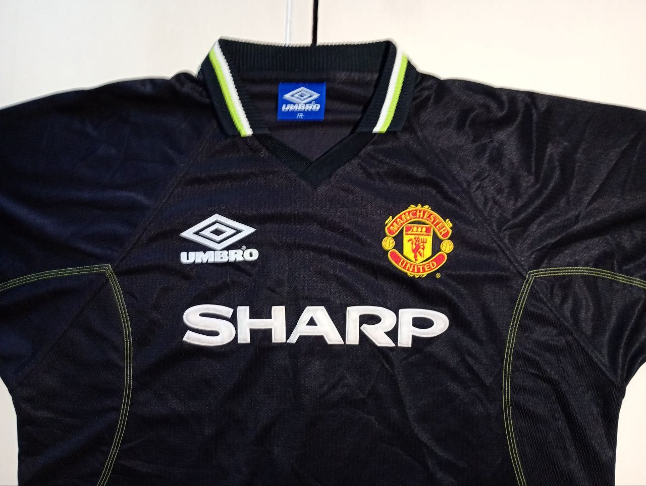 Umbro Umbro Manchester United Third Jersey 1998-1999 Size US XXL / EU 58 / 5 - 2 Thumbnail