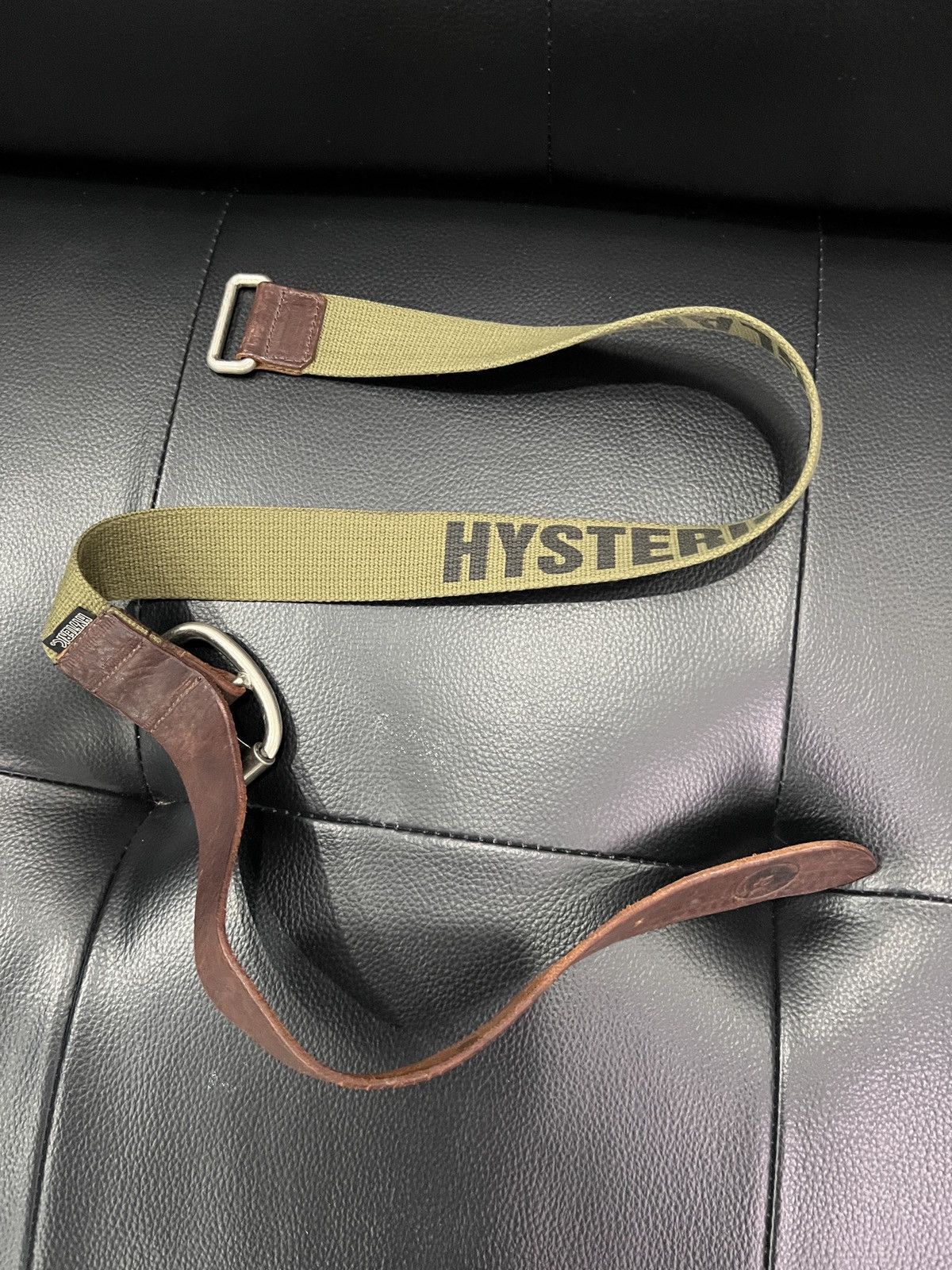 Hysteric Glamour Hysteric Glamour Girl Logo Woven Leather Belt Size ONE SIZE - 25 Thumbnail