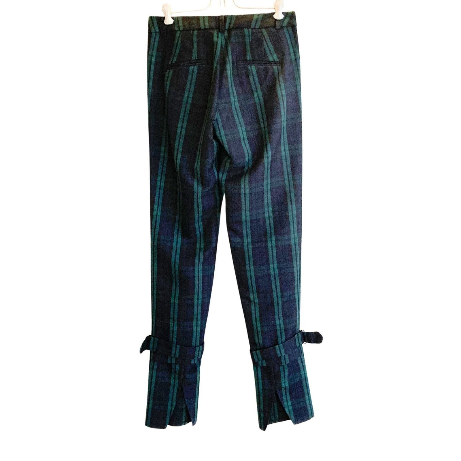 Vintage Y2k Tartan Trousers NWOT, Belt Ankle, Size Medium Size 26" / US 2 / IT 38 - 4 Thumbnail