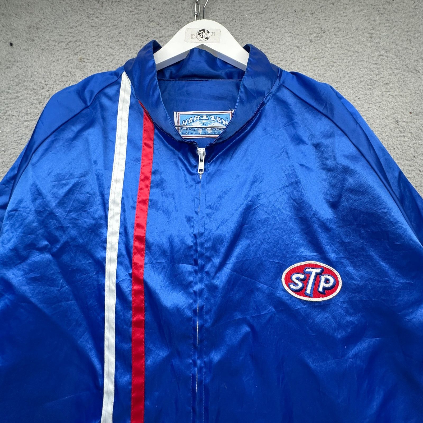 Other Vintage 80s STP Racing Horizon Kaye Satin Jacket XXL Size US XXL / EU 58 / 5 - 7 Thumbnail