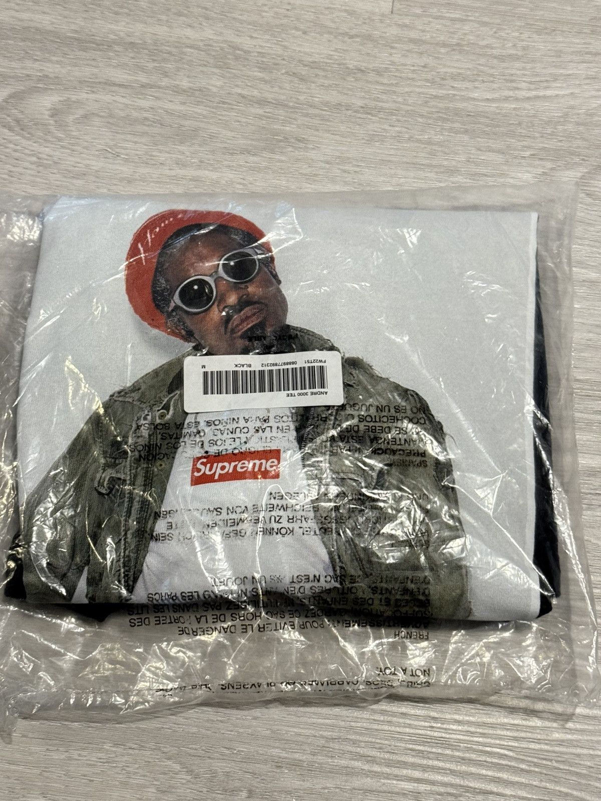 Supreme Supreme Andre 3000 Photo T Size US M / EU 48-50 / 2 - 1 Thumbnail