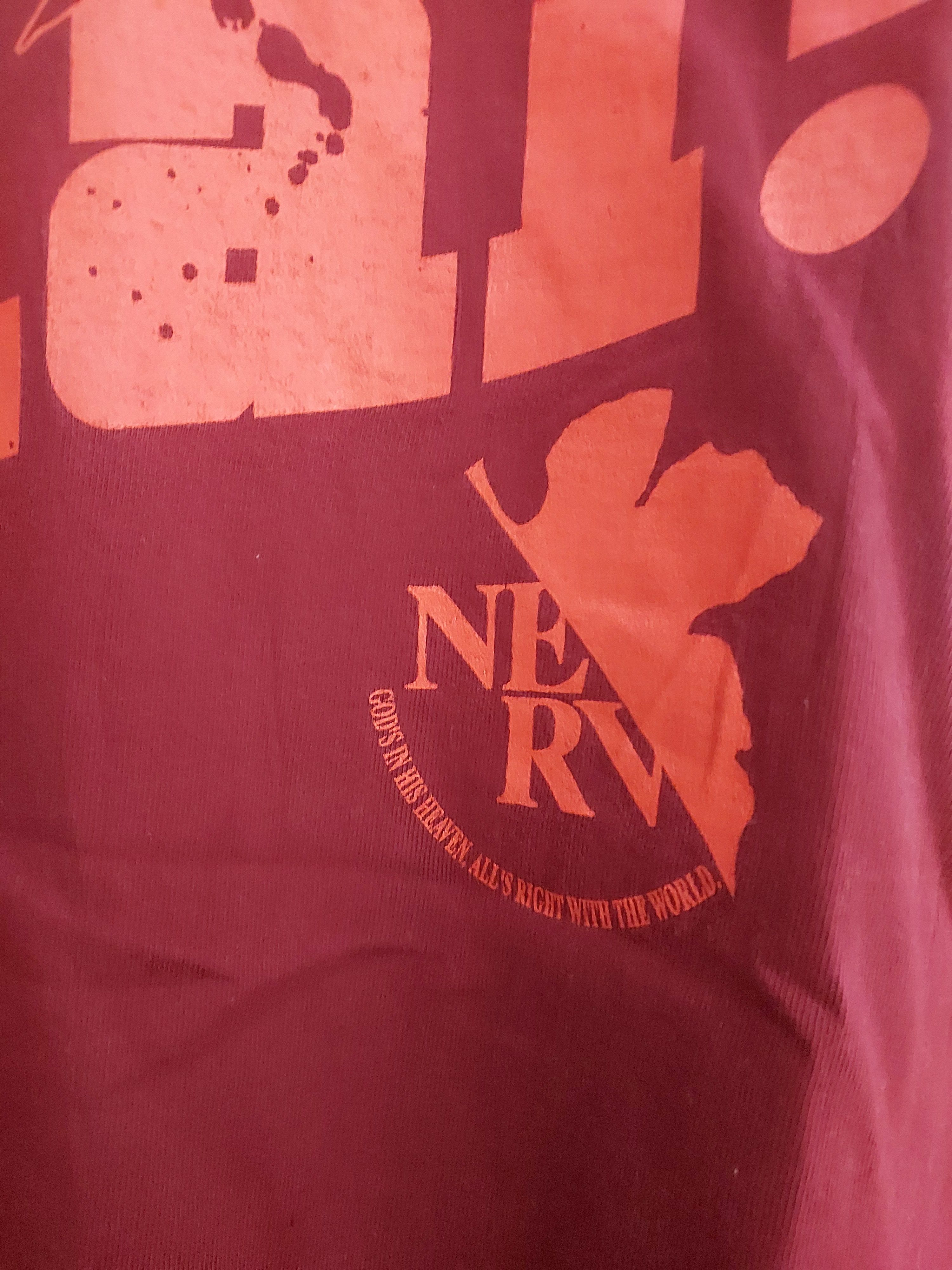 Anime EVANGELION ANIME ASUKA LANGLEY T SHIRT Size US L / EU 52-54 / 3 - 6 Thumbnail