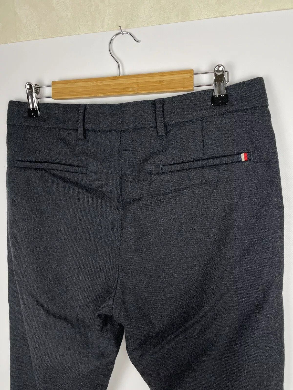 Moncler Moncler Pantalone Sportivo Mens Horse Riding Wool Pants Size US 34 / EU 50 - 6 Thumbnail