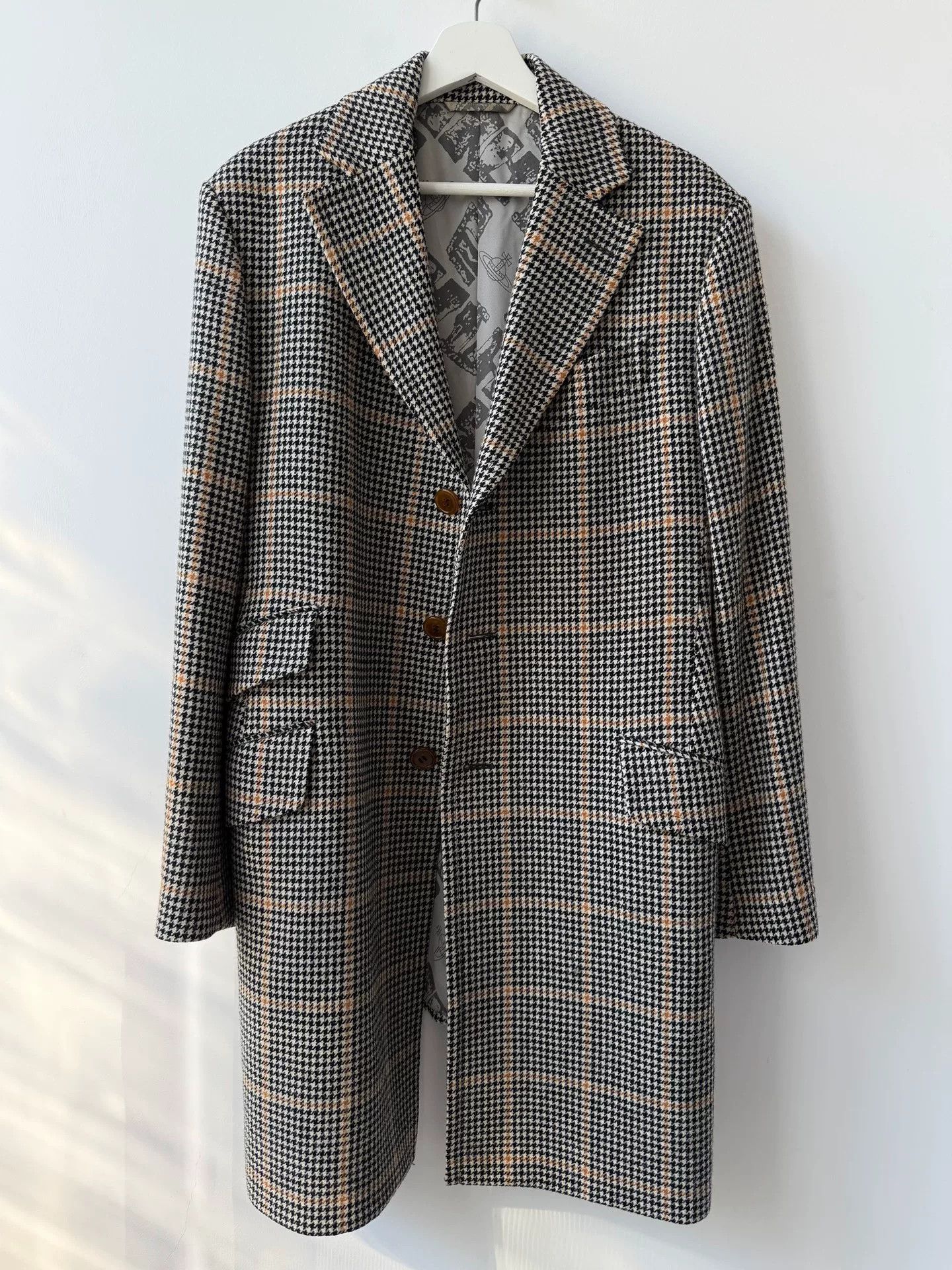 Vivienne Westwood vivienne westwood houndstooth coat Size L / US 10 / IT 46 - 1 Thumbnail