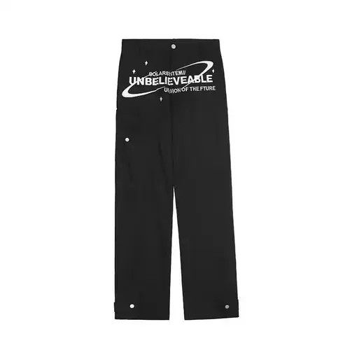 Japanese Brand Front Print Streetwear Denim Jeans Size US 30 / EU 46 - 4 Thumbnail