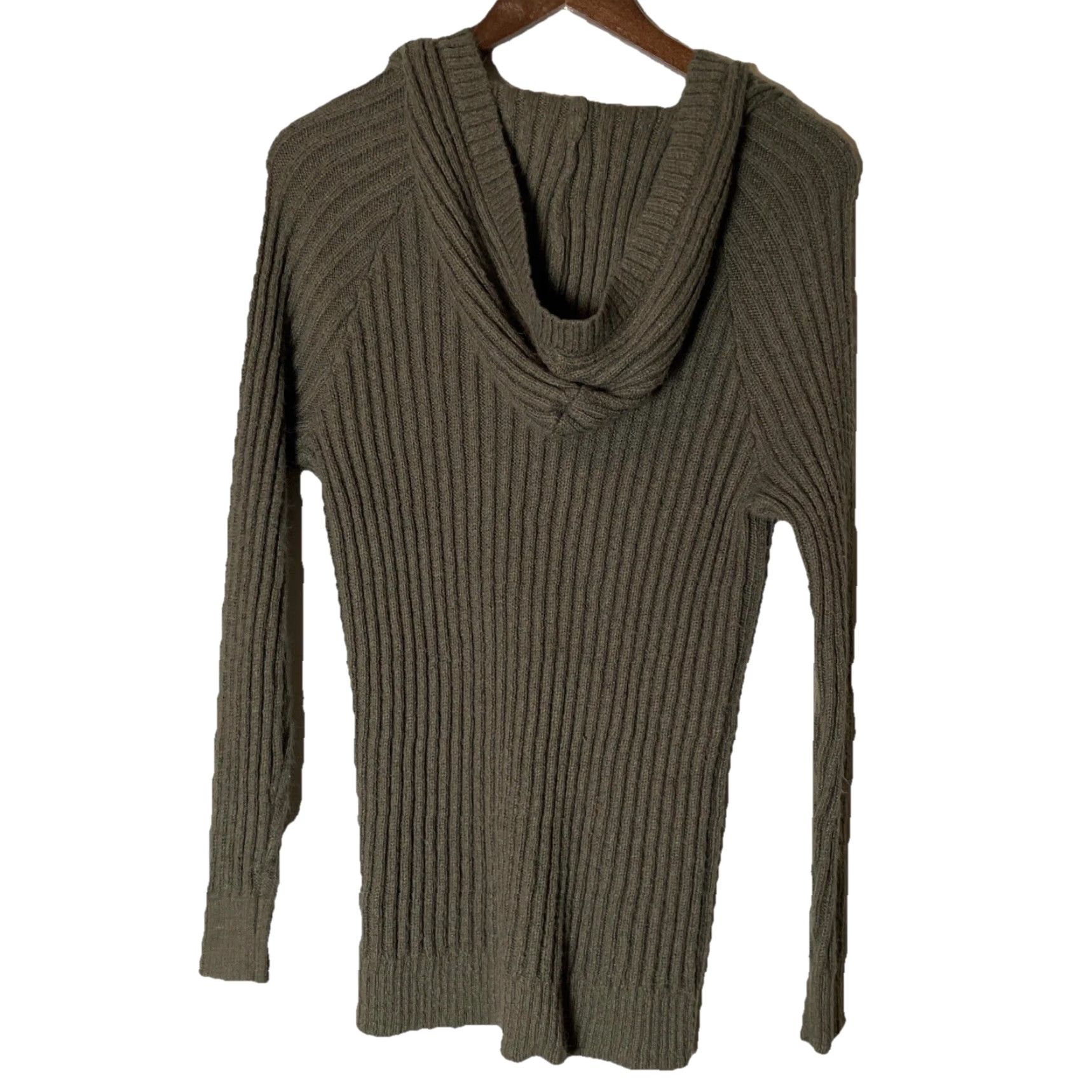 Torrid Torrid Sweater Womens L Hoodie Long Sleeve Green Knit Pullover Casual Leather? Size L / US 10 / IT 46 - 6 Thumbnail