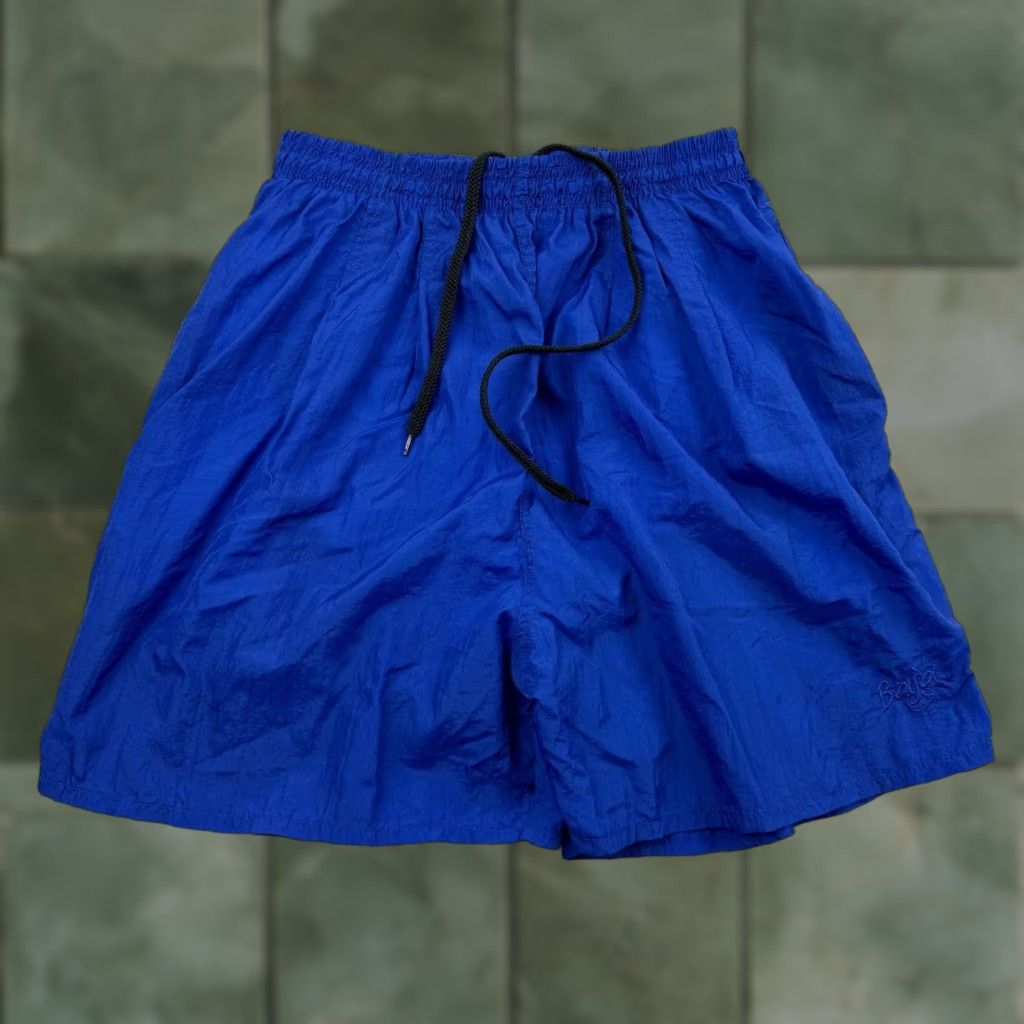Vintage VINTAGE Cyrk Swim Trunks Mens XL Blue 90s Nylon Beach Trunks Mens Size US 36 / EU 52 - 1 Thumbnail