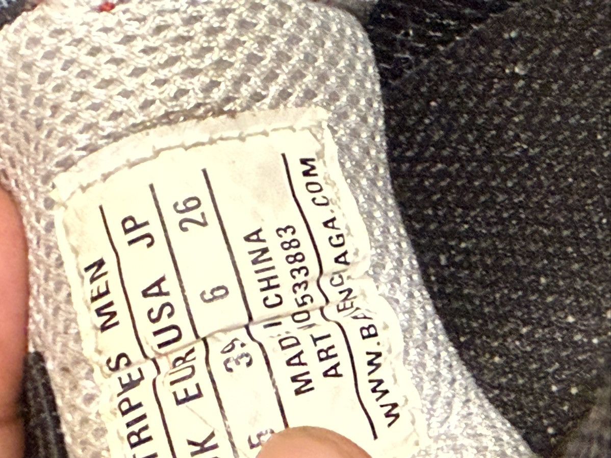 Balenciaga 2018 Balenciaga triple s grey red blue Size US 6.5 / EU 39-40 - 11 Thumbnail
