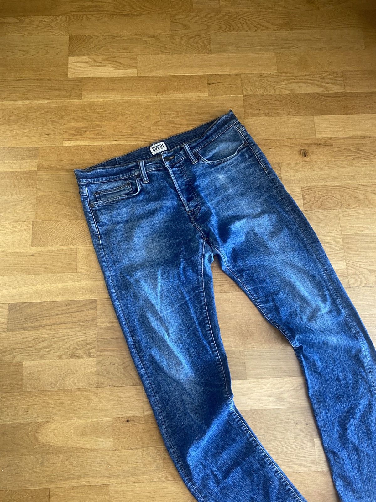 Edwin × Japanese Brand Vintage Edwin jeans facet denim japanese pants Size US 36 / EU 52 - 1 Thumbnail