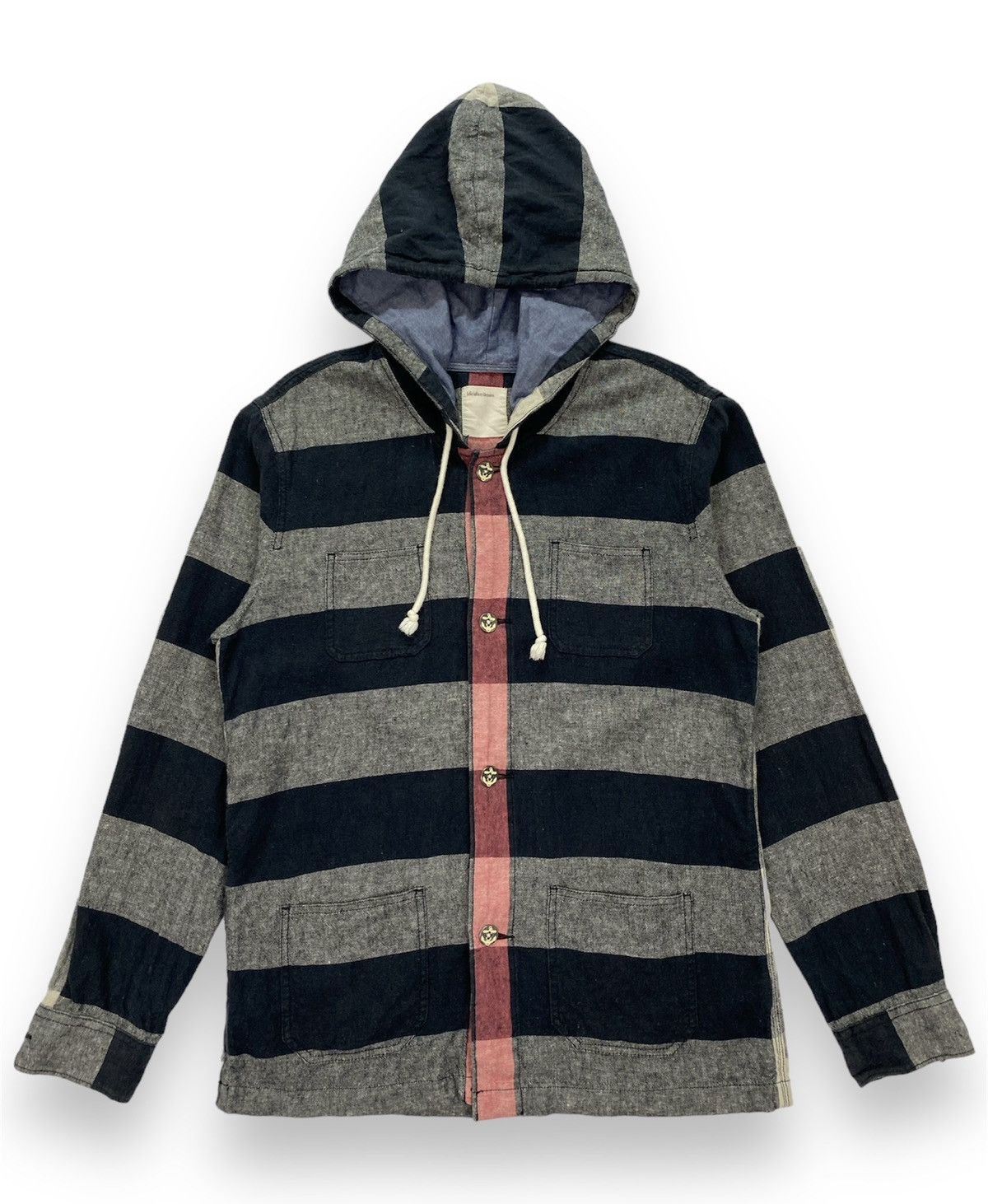 Life After Denim Plaid Hooded Jacket