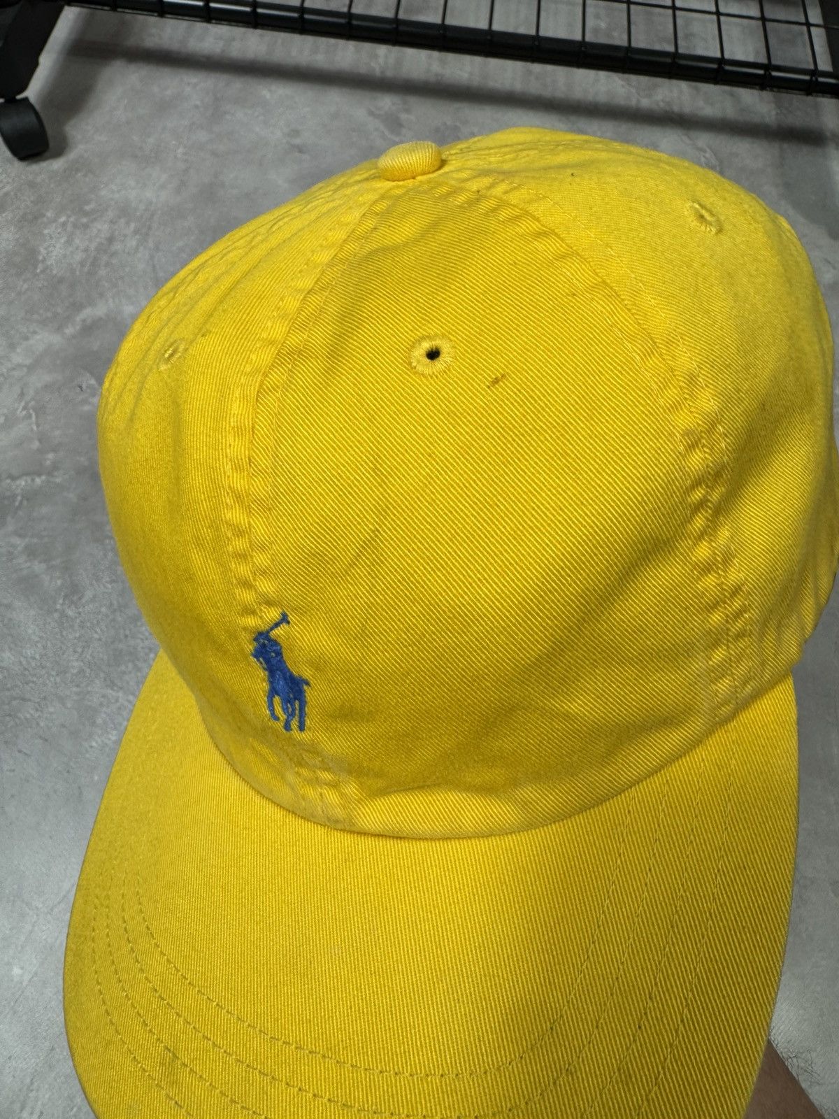 Vintage Vintage Polo Ralph Lauren Distressed Cap Size ONE SIZE - 6 Thumbnail