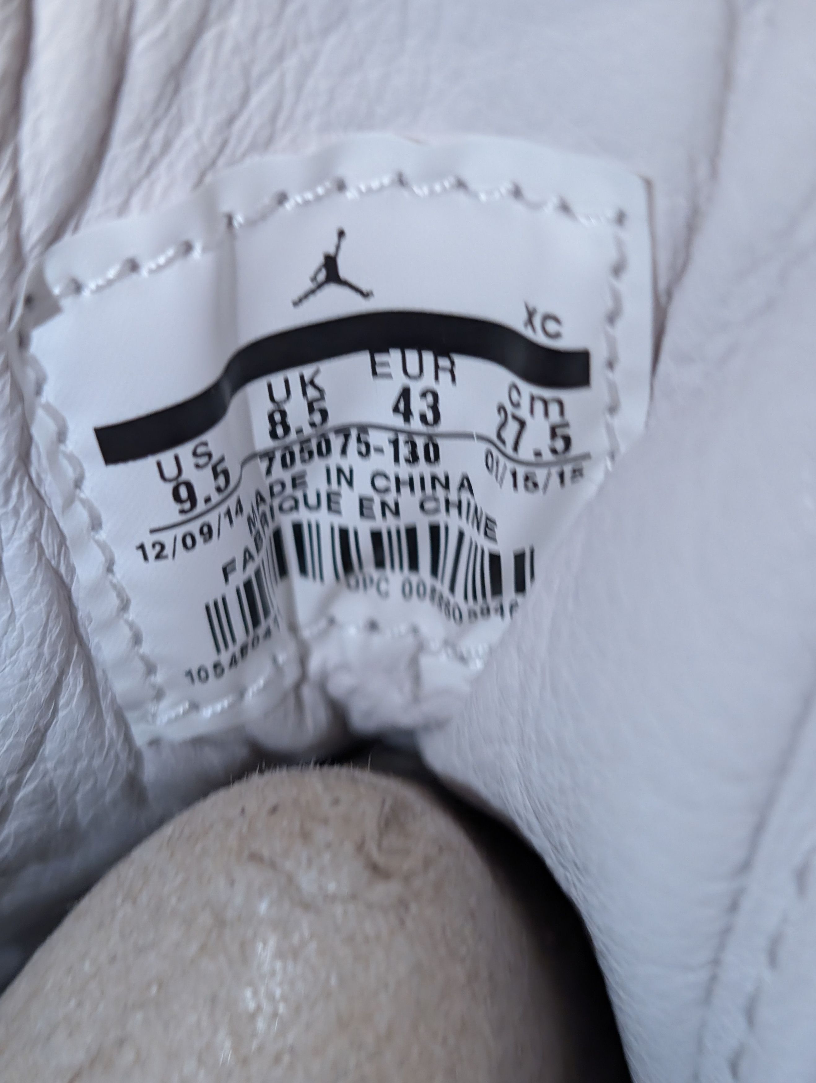 Jordan Brand Air Jordan 1 Retro Pinnacle White Size US 9.5 / EU 42-43 - 8 Thumbnail