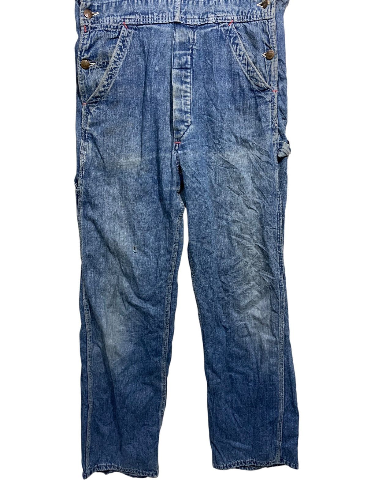 Big Mac 🔥VTG 70s BIG MAC DENIM OVERALL W32 Size US 32 / EU 48 - 4 Thumbnail