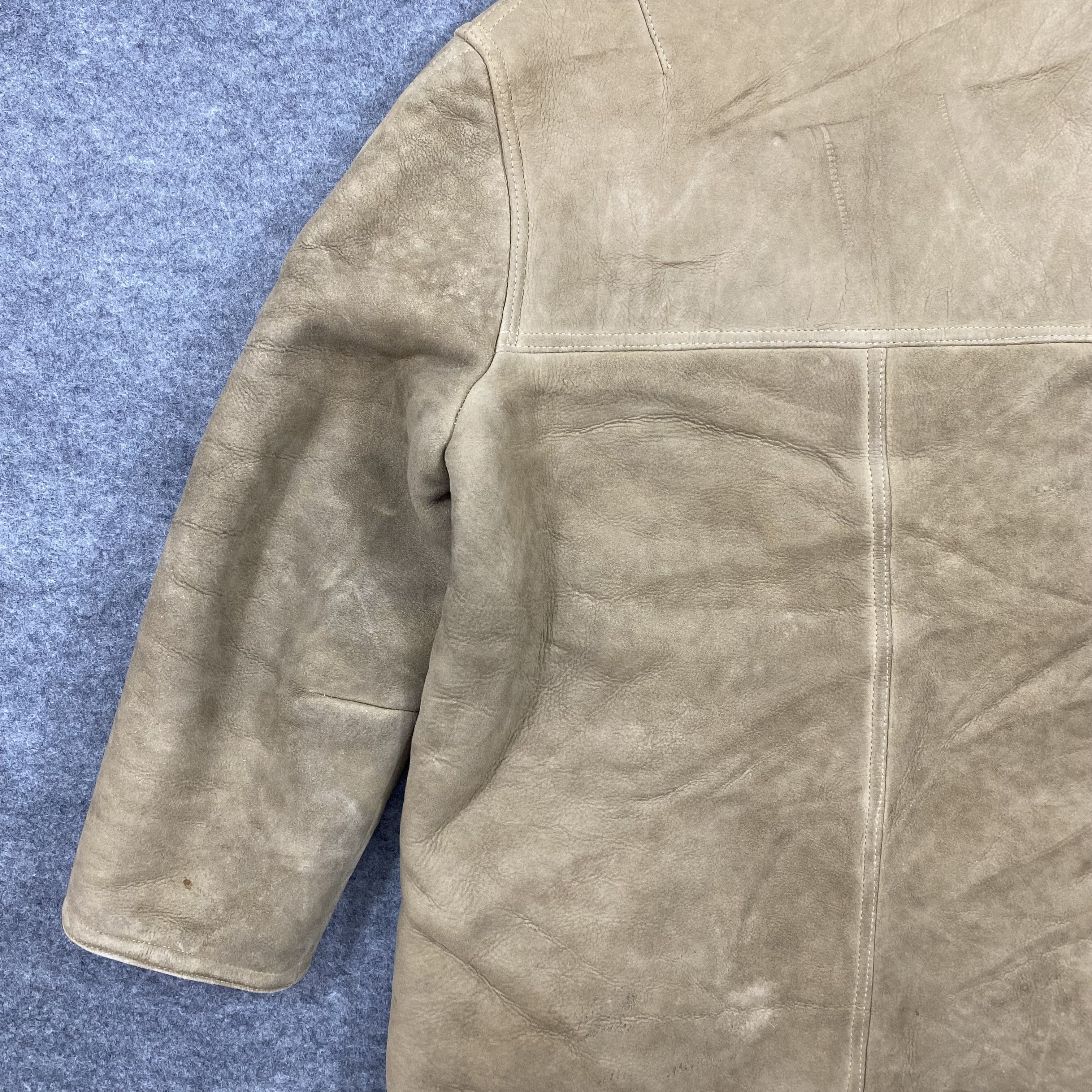 Abercrombie & Fitch VINTAGE 80s ABERCROMBIE & FITCH LEATHER JACKET-J641 Size US L / EU 52-54 / 3 - 8 Thumbnail