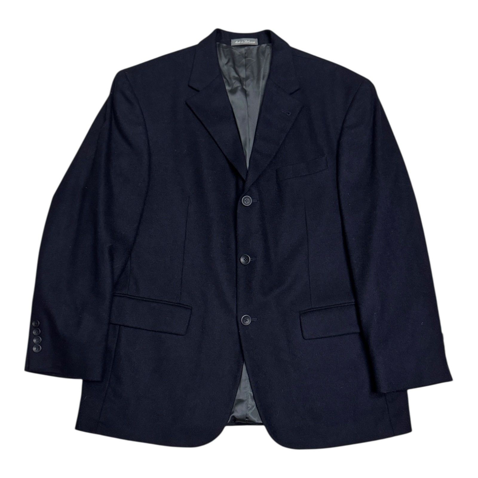 Oscar De La Renta OSCAR DE LA RENTA Wool & Cashmere Business Blazer Jacket 42S Size 42S - 1 Thumbnail