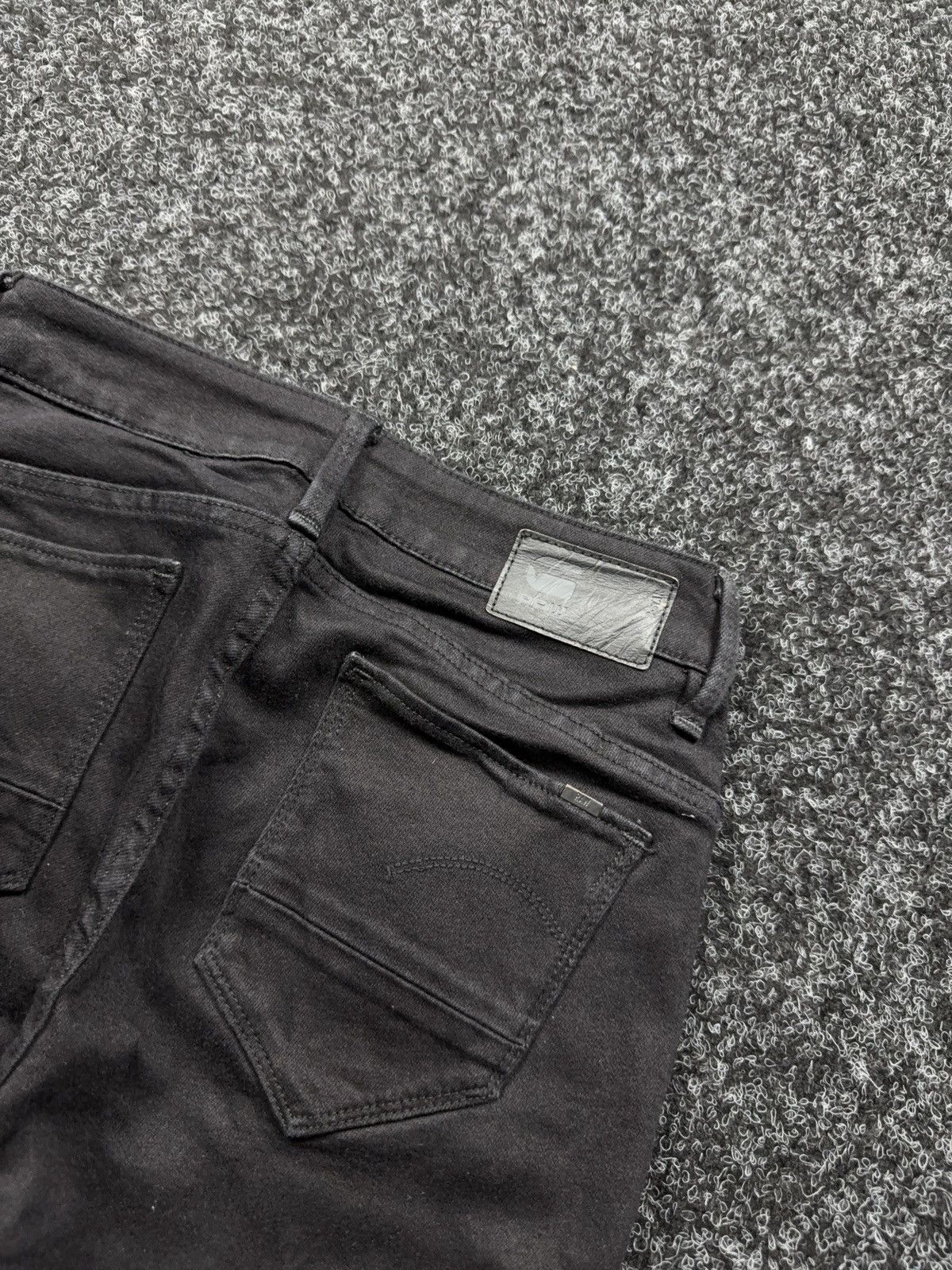G-Star G-Star Opium Avant Garde RAW Arc 3D Mid Skinny Black Jeans Size 25" / US 0 / IT 36 - 14 Thumbnail