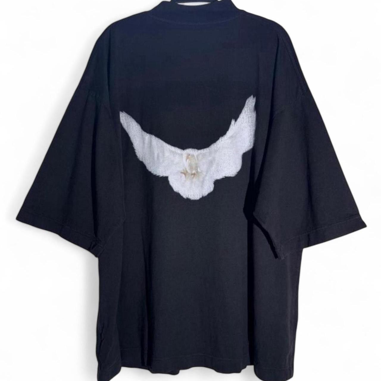 Balenciaga × Gap × Yeezy Yeezy Gap Balenciaga Dove 3/4 Tee Black Size US S / EU 44-46 / 1 - 1 Thumbnail