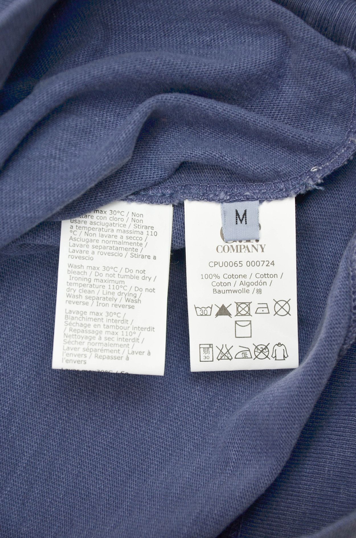 C.P. Company C.P. Company Half Zip Pullover w/ Hidden Hood Size M Size US M / EU 48-50 / 2 - 11 Thumbnail
