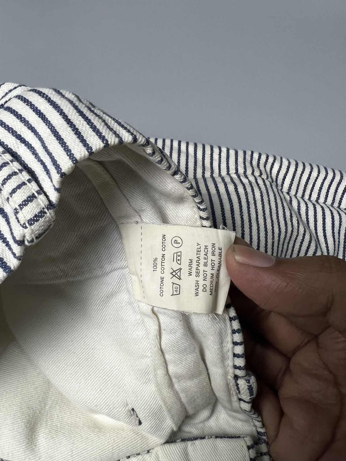 Kapital × Kapital Kountry 1990s Kapital Horizontal Stripe Flare Pants Size US 31 - 6 Thumbnail