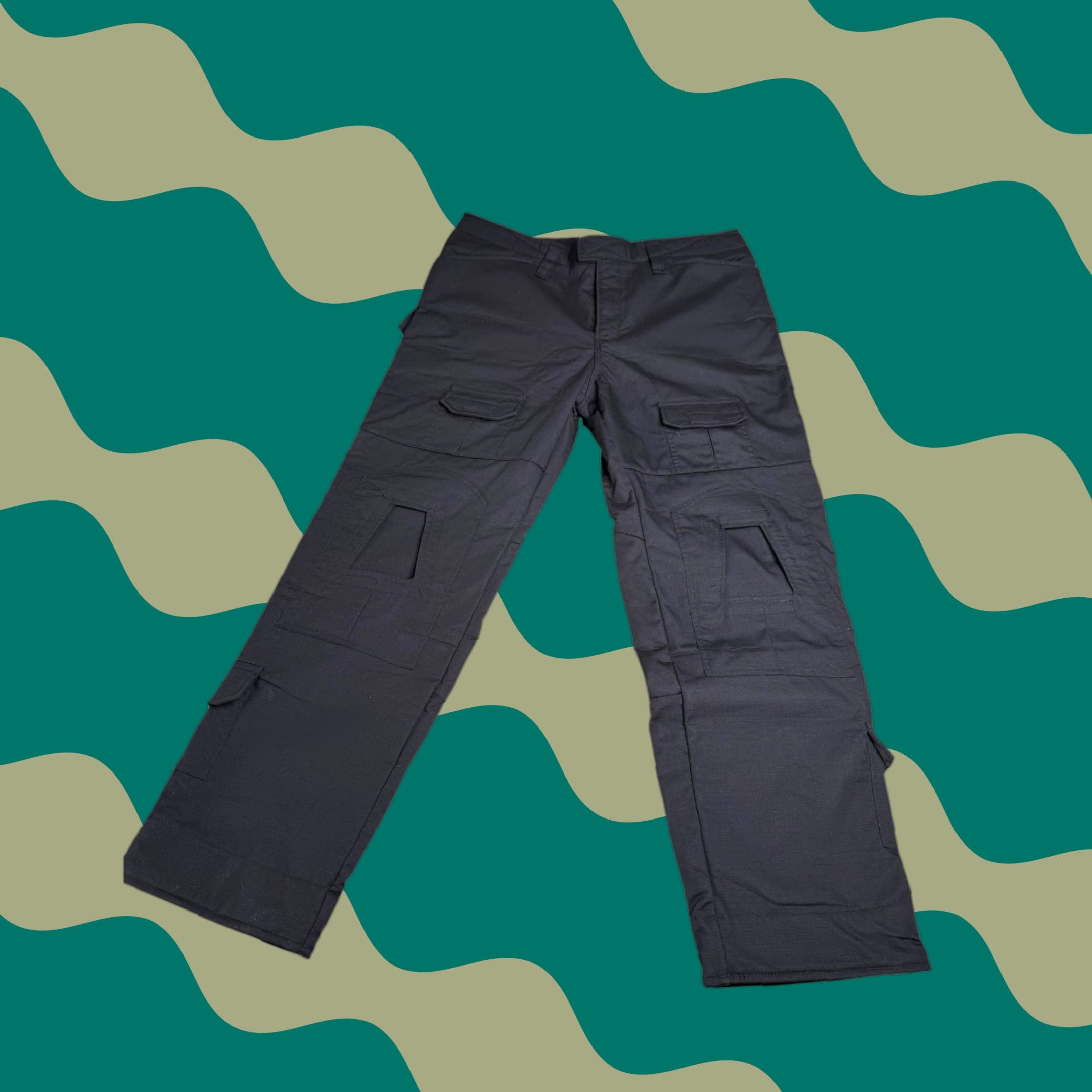 Vintage Mens Tactical Pants Cargo Black Size 36 Pants Trousers Workwear Outdoor Utility Size US 36 / EU 52 - 1 Thumbnail