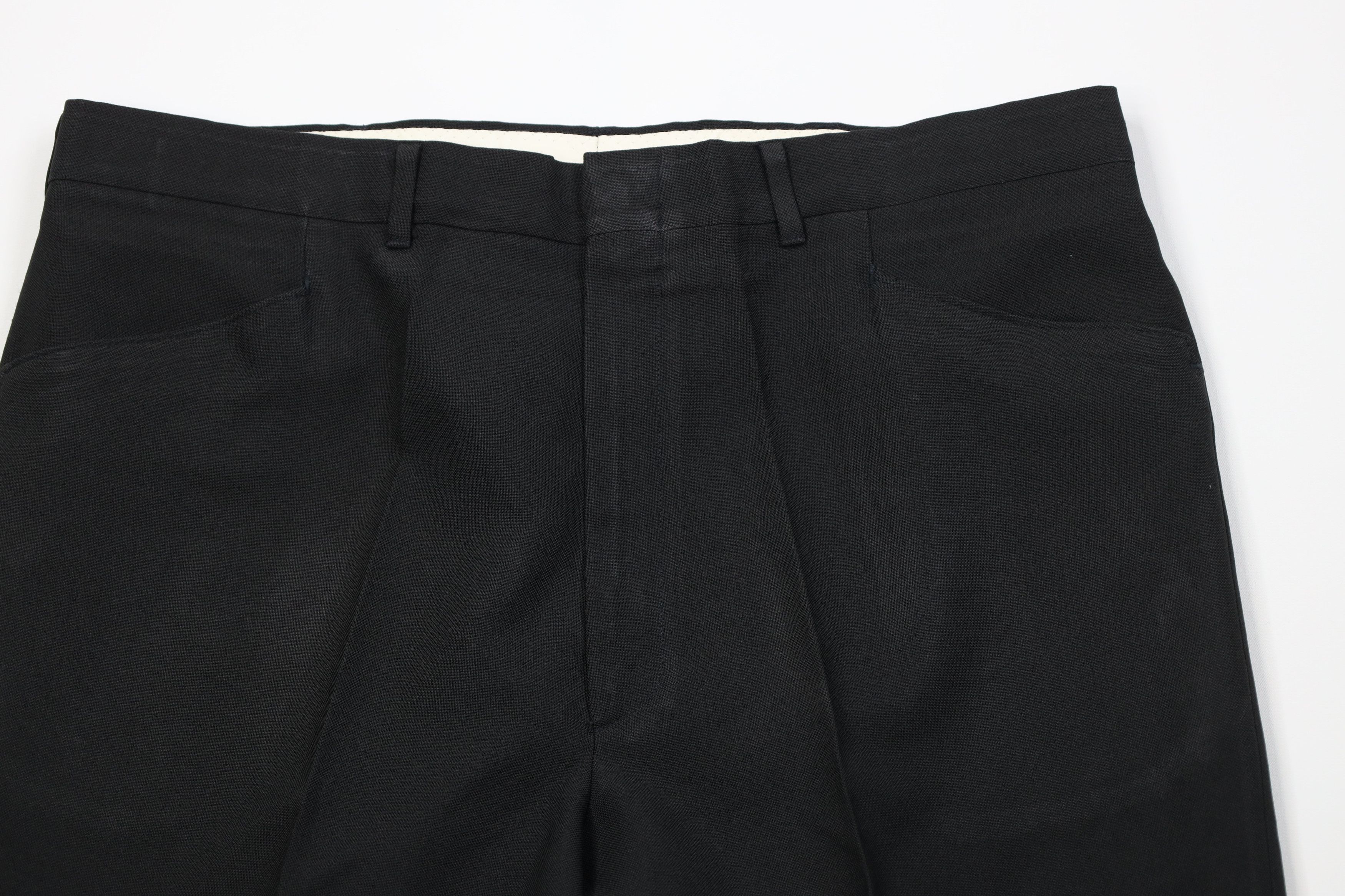 Vintage Vintage 70s Streetwear Knit Flared Wide Leg Chino Pants USA Size US 36 / EU 52 - 2 Thumbnail