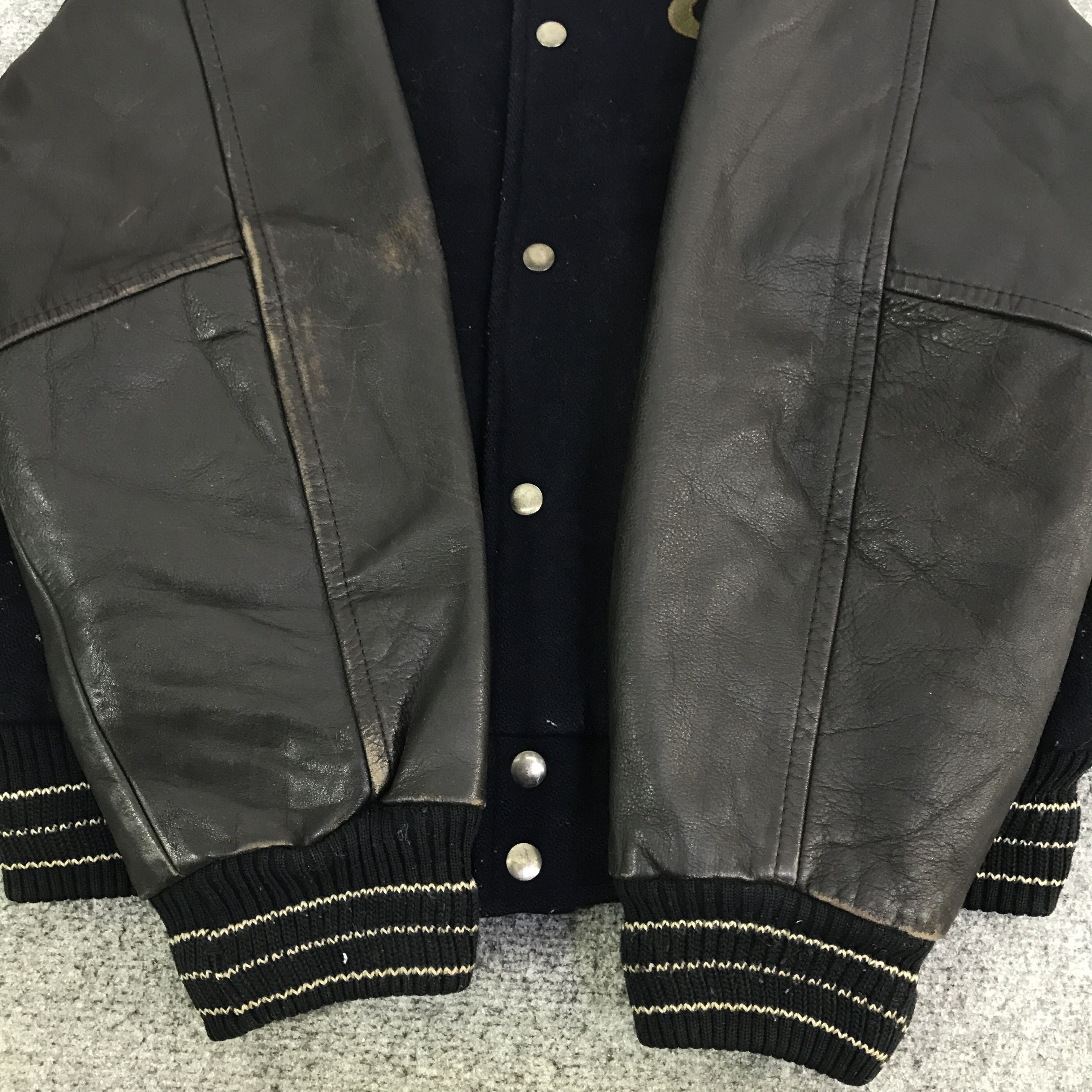 Japanese Brand Vintage crispa Snap button Varsity jacket K123B12 Size US M / EU 48-50 / 2 - 8 Thumbnail