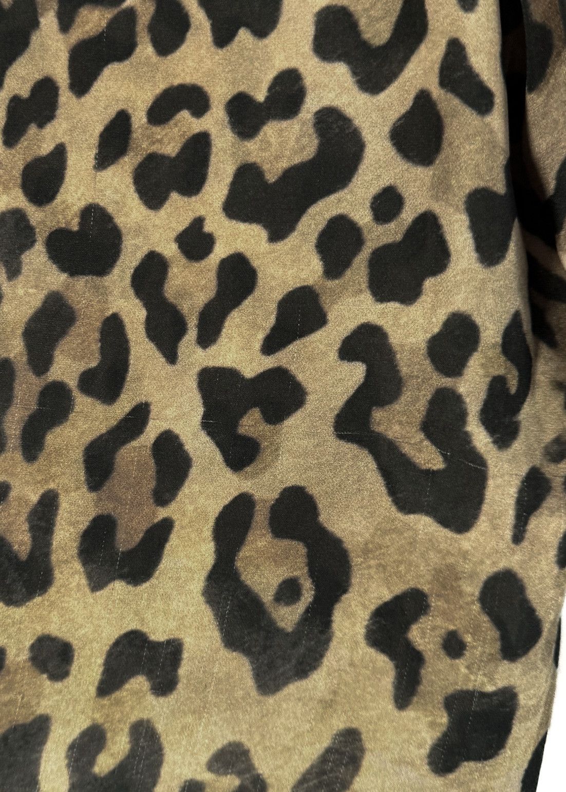 Balmain Balmain Beige Leopard Print Silk Buttoned Blouse Size S / US 4 / IT 40 - 9 Thumbnail