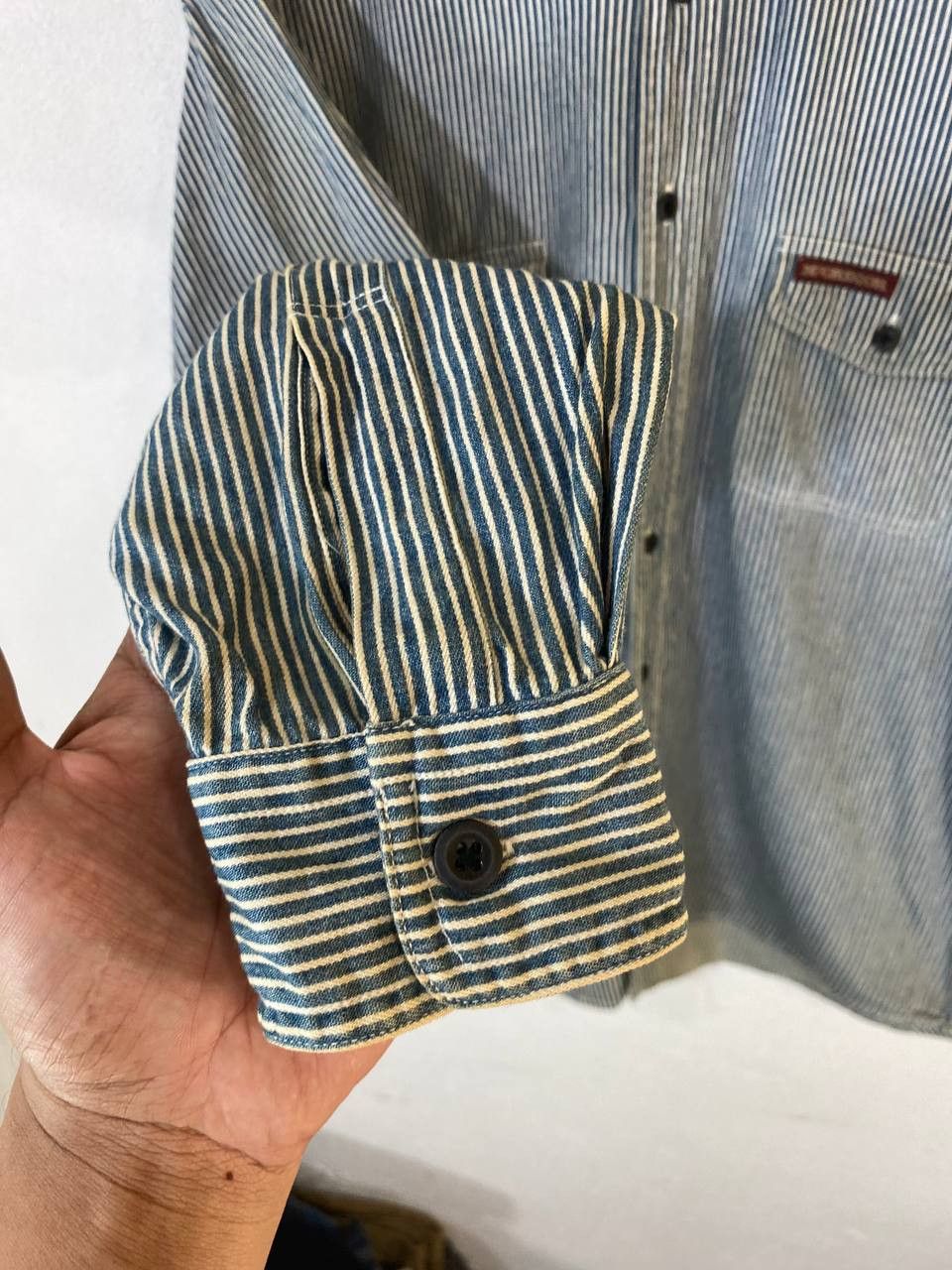 McGregor vintage mc gregor hickory stripe shirt nice design Size US L / EU 52-54 / 3 - 4 Thumbnail