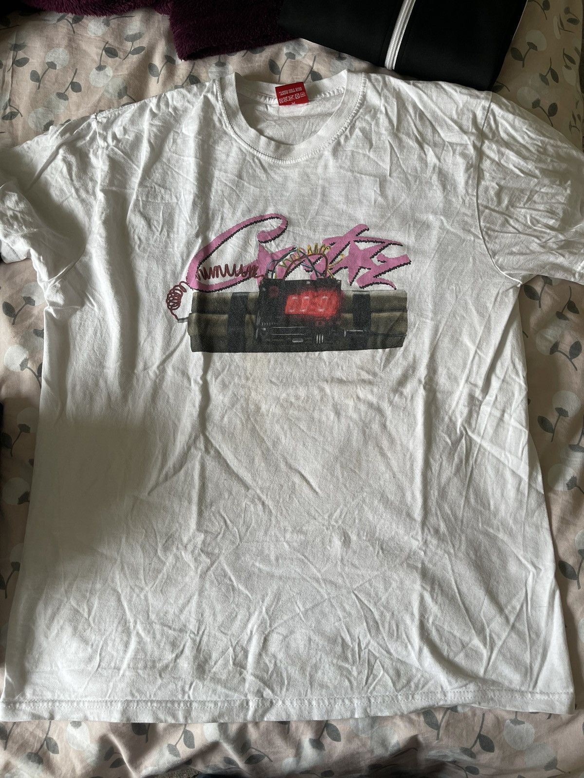 image of Corteiz No Time 4 Luv in White, Men's (Size XL)