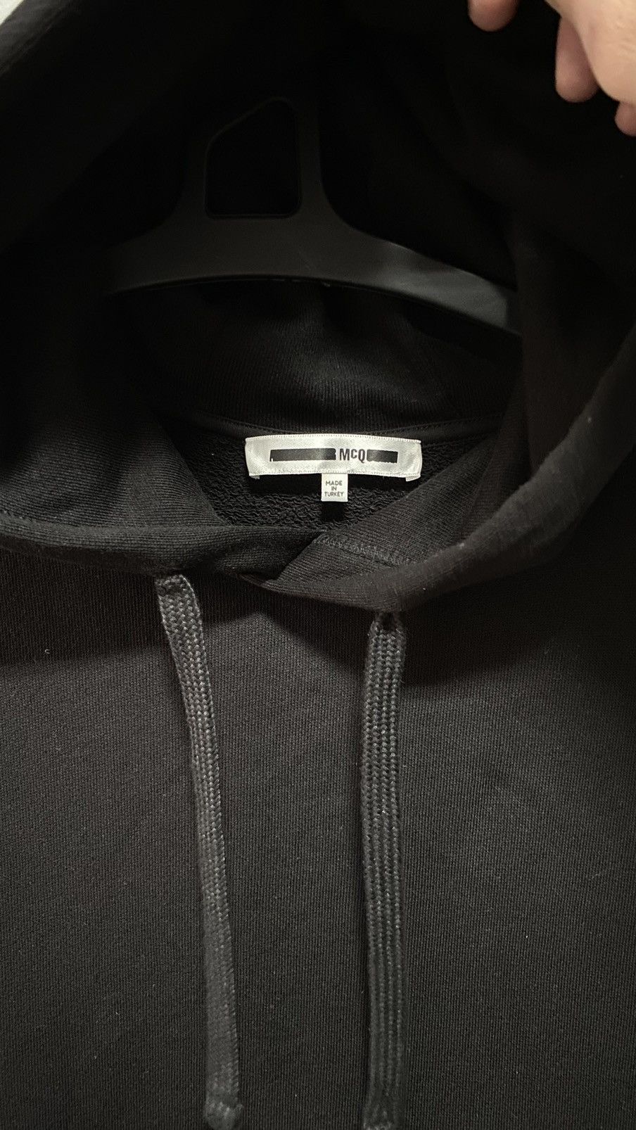 Alexander McQueen McQ Hoodies Black S 2200546991376 Size S / US 4 / IT 40 - 4 Thumbnail