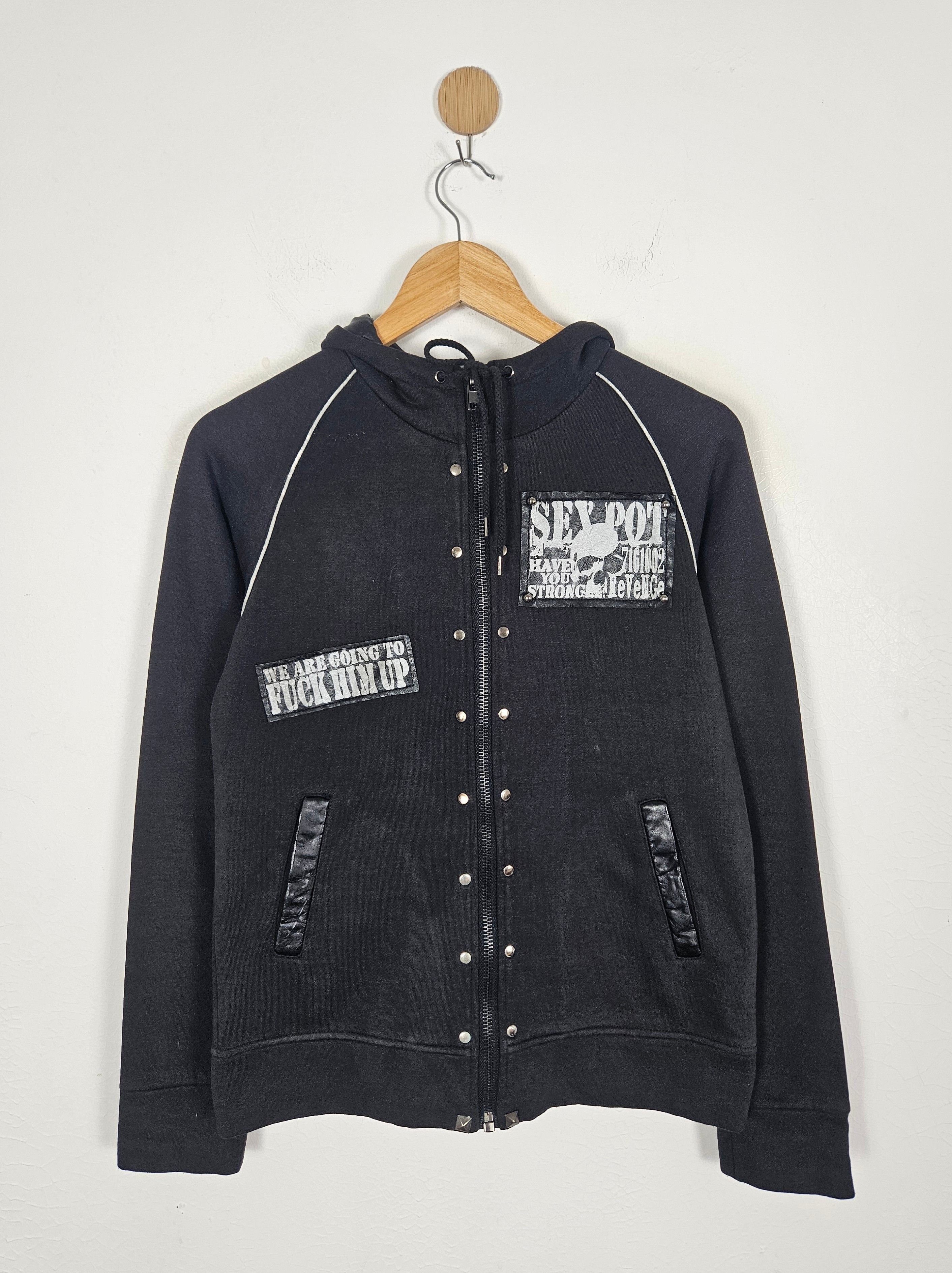 If Six Was Nine Sexpot Revenge Rebellion bondage punk anarchy jacket Size US L / EU 52-54 / 3 - 2 Thumbnail