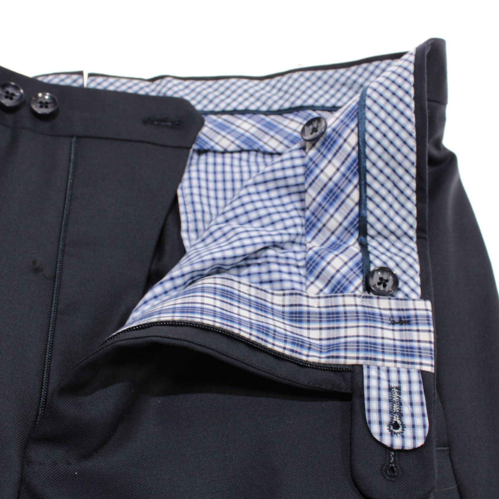 Other Valentini New with tags Dress Pants Size 34 US In Blue Size US 34 / EU 50 - 3 Thumbnail