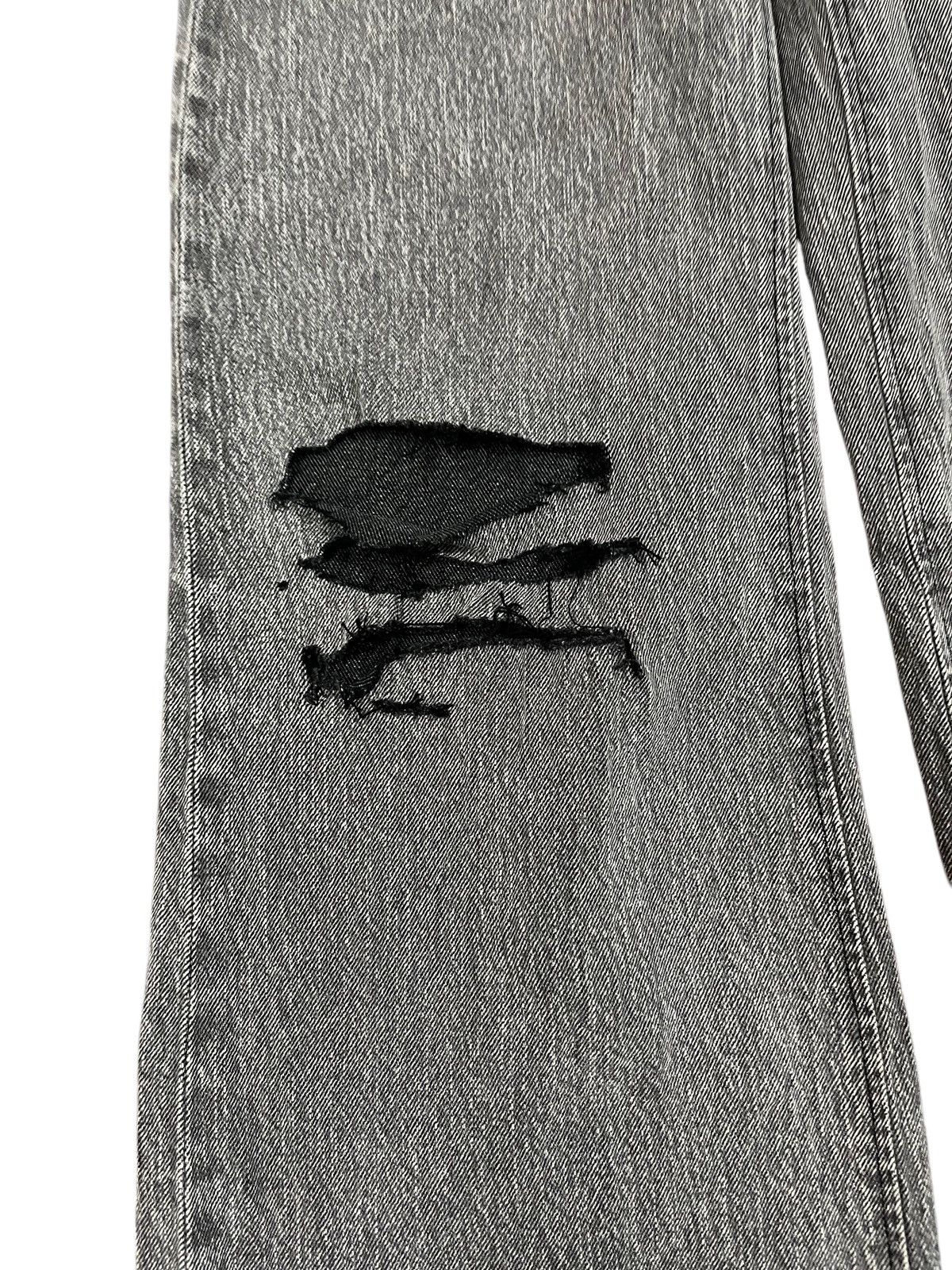 GU Vintage GU Baggy Distressed Denim Size US 28 / EU 44 - 5 Thumbnail