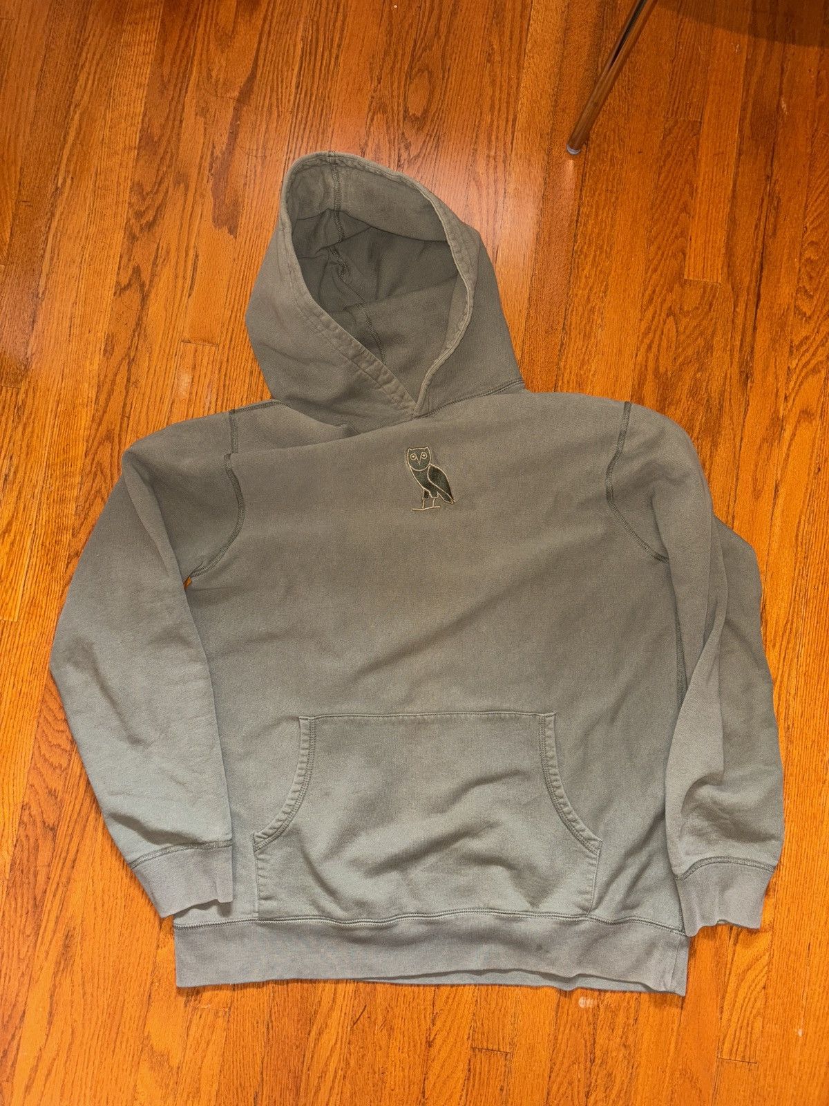 October's Very Own Rare Vintage OVO Green Pullover hoodie Size US XXL / EU 58 / 5 - 1 Thumbnail