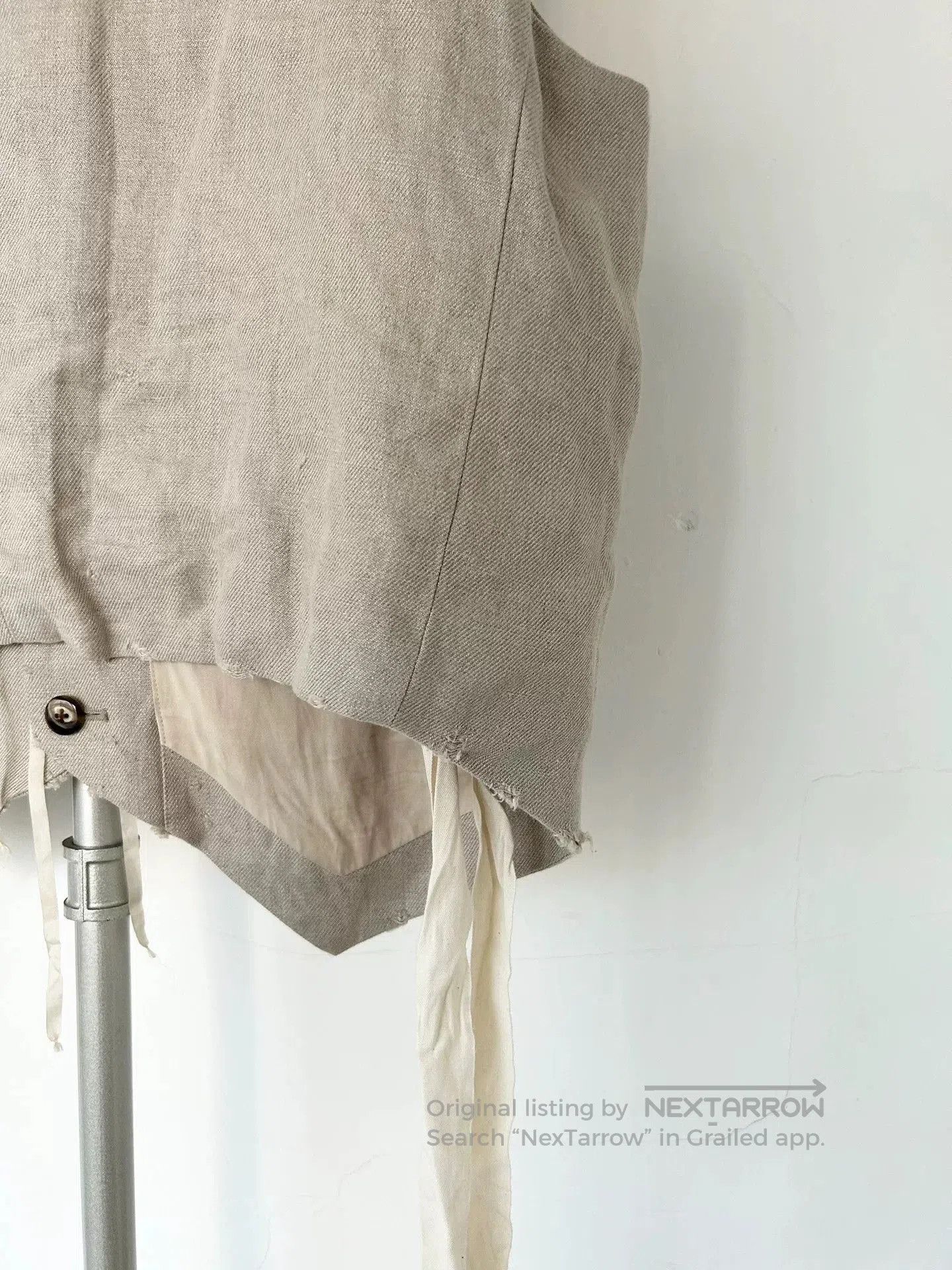 Midorikawa Midorikawa Deconstructed Reversible Vest. Size US M / EU 48-50 / 2 - 5 Thumbnail