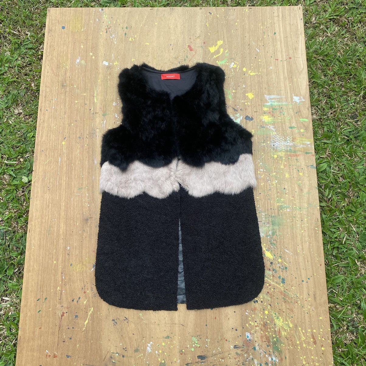 Vibtage Japan Hosshey Fluffy Vest